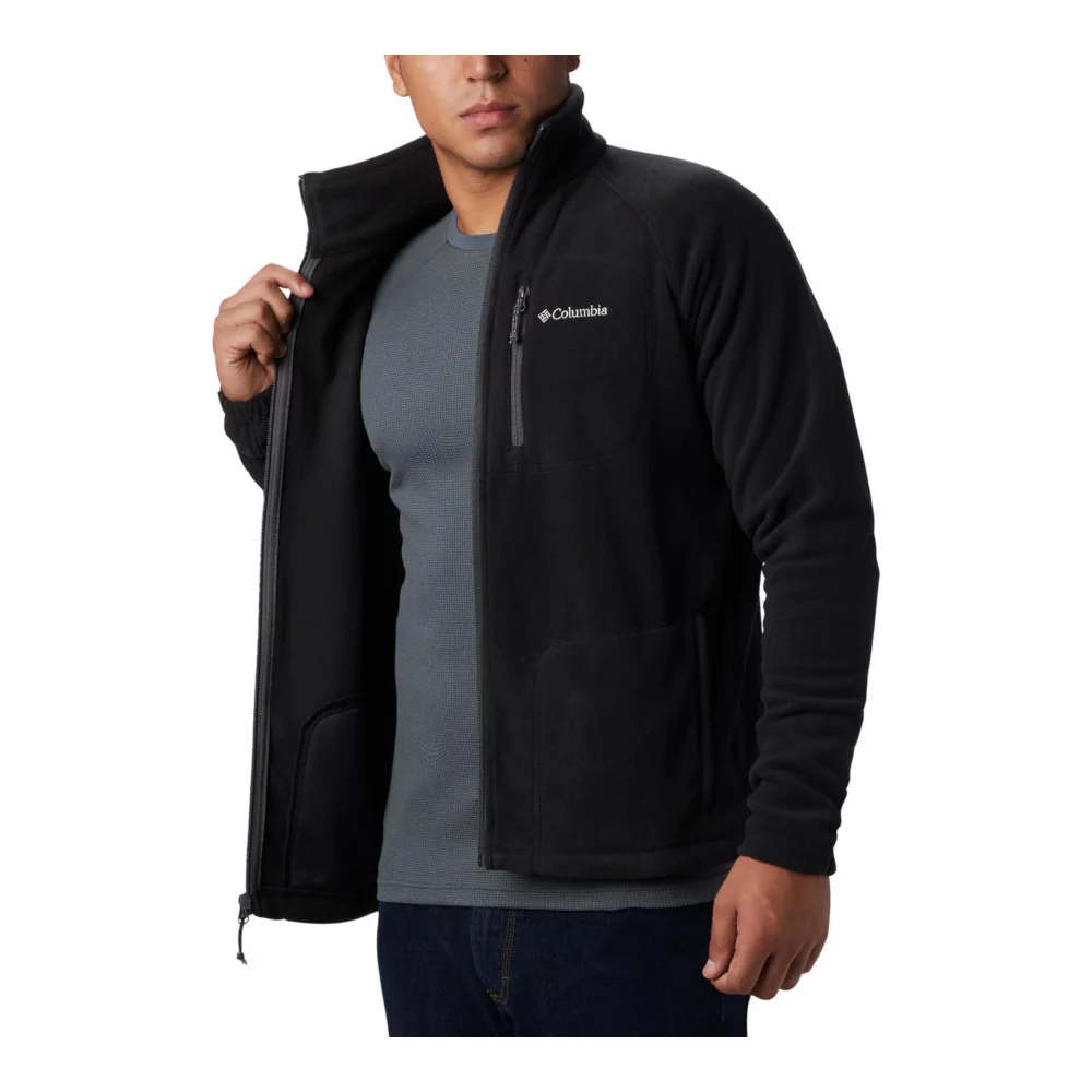 Columbia - Fast Trek II Full Zip Herre Fleece // Sort - Image 6