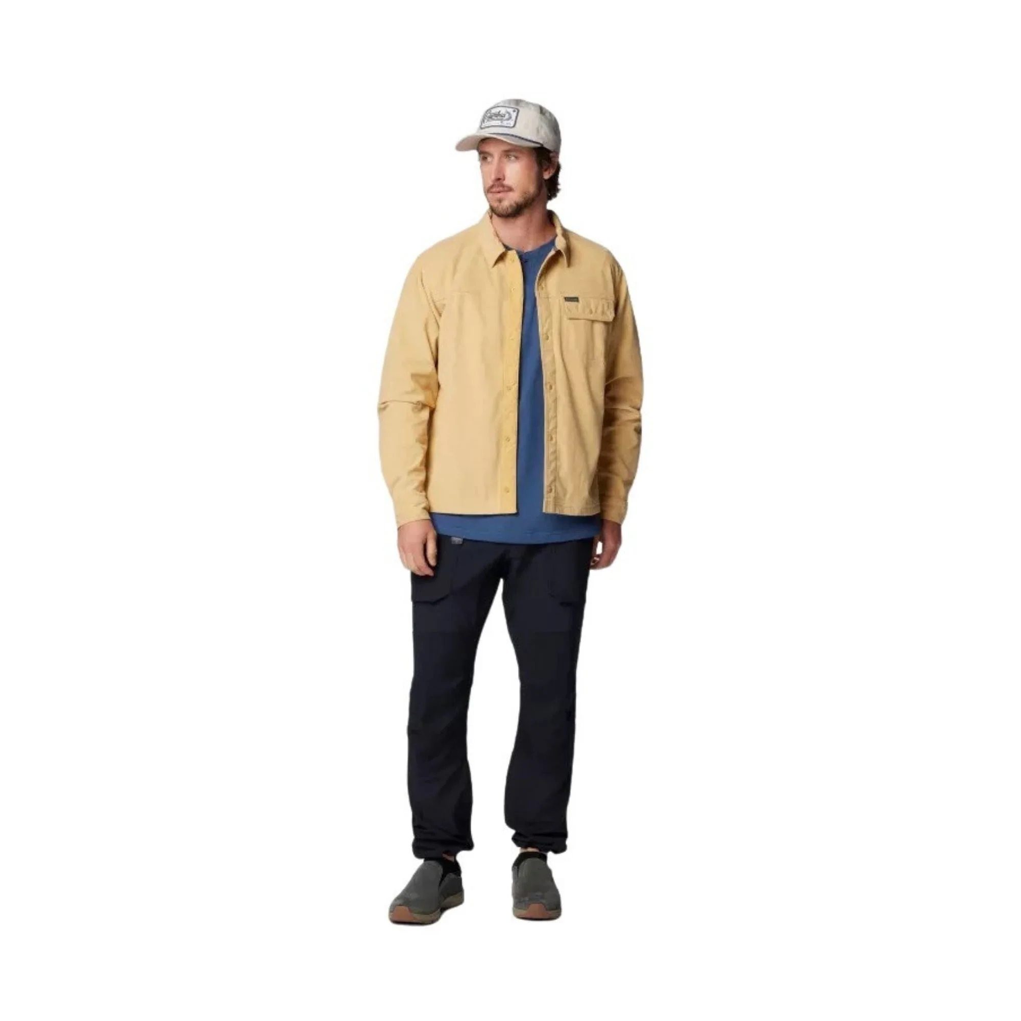 Columbia - Flare Gun Corduroy Herre Skjorte // Light Camel - Image 4