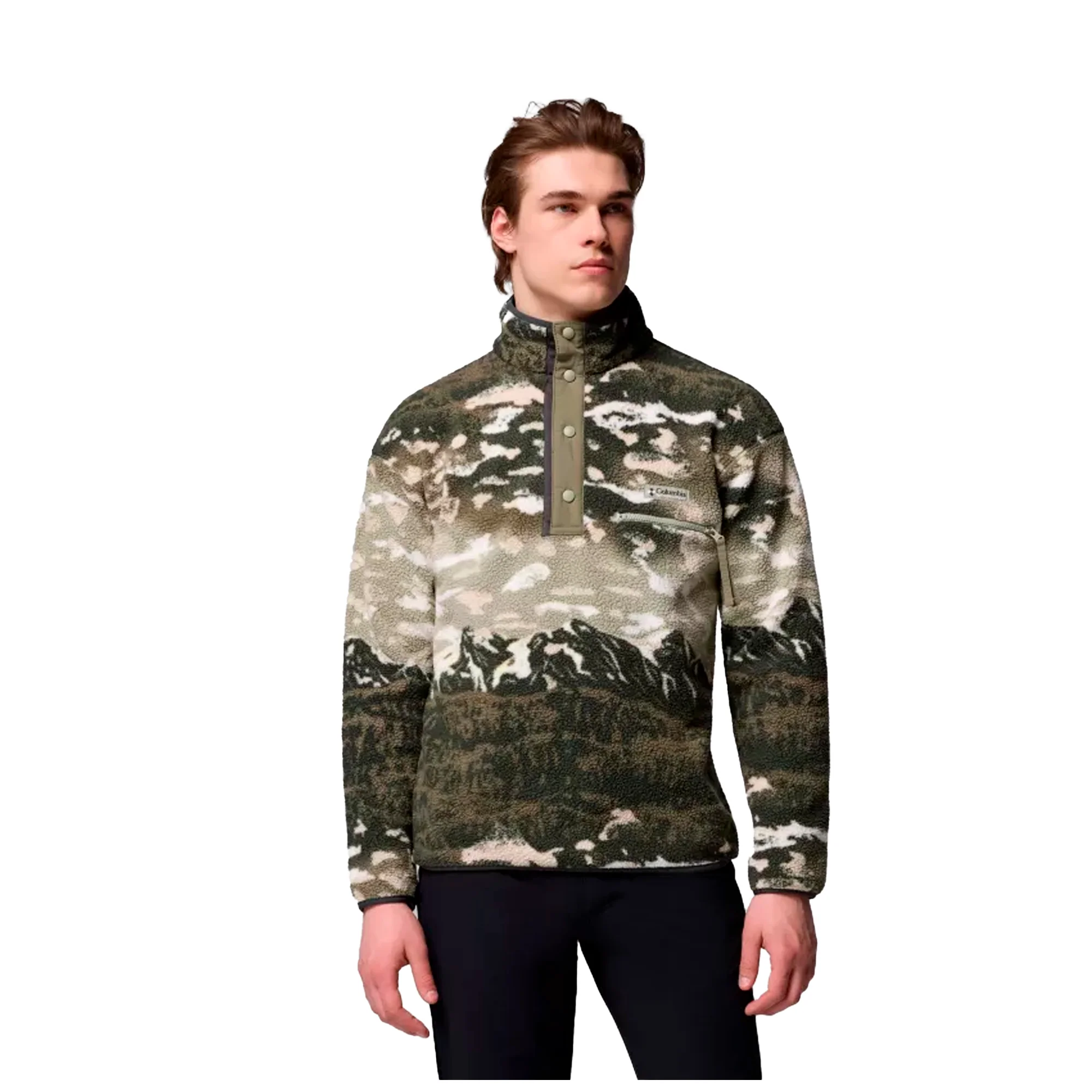 Columbia - Helvetia II Printed Half Snap Fleece Pullover // Safari Sisters