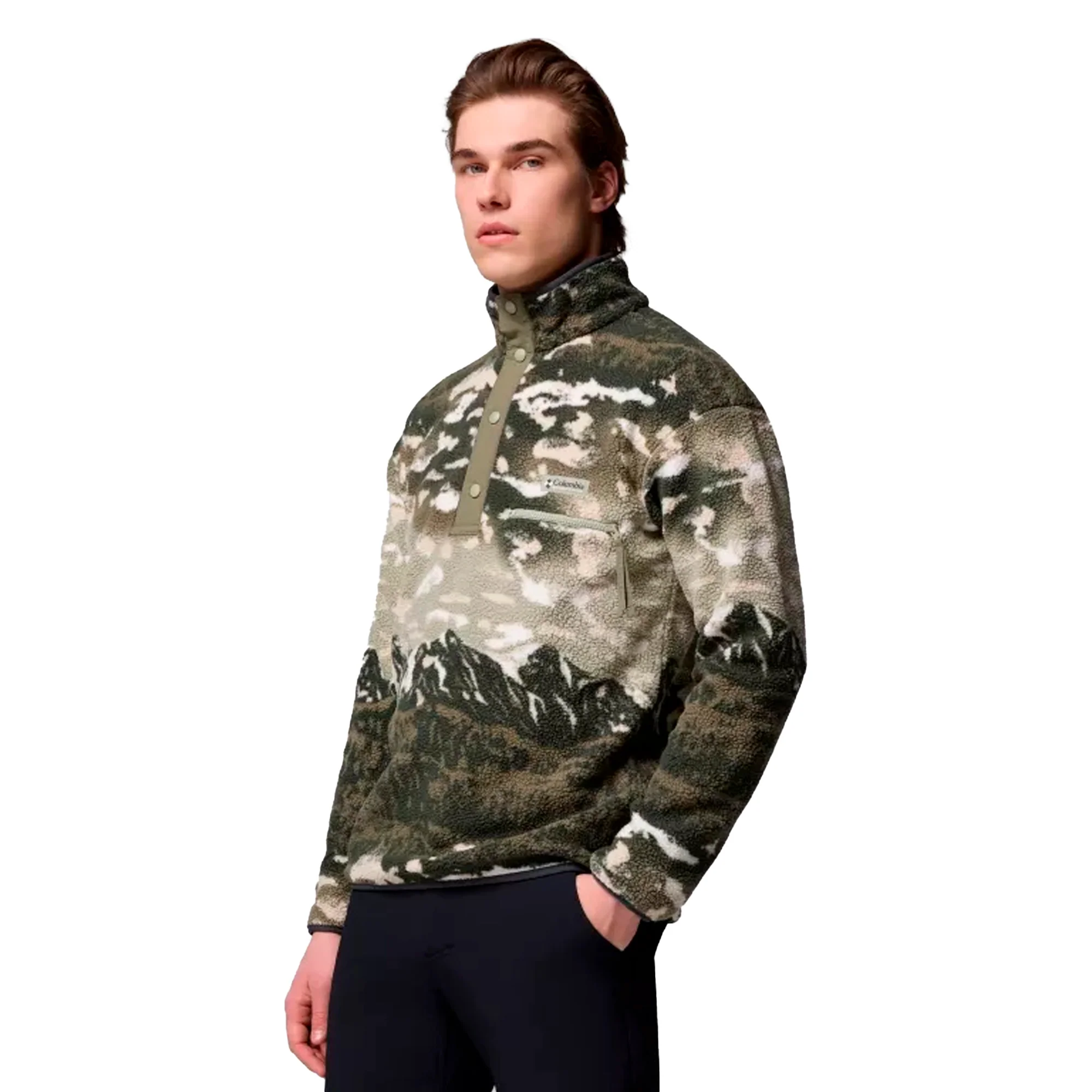 Columbia - Helvetia II Printed Half Snap Fleece Pullover // Safari Sisters - Image 3