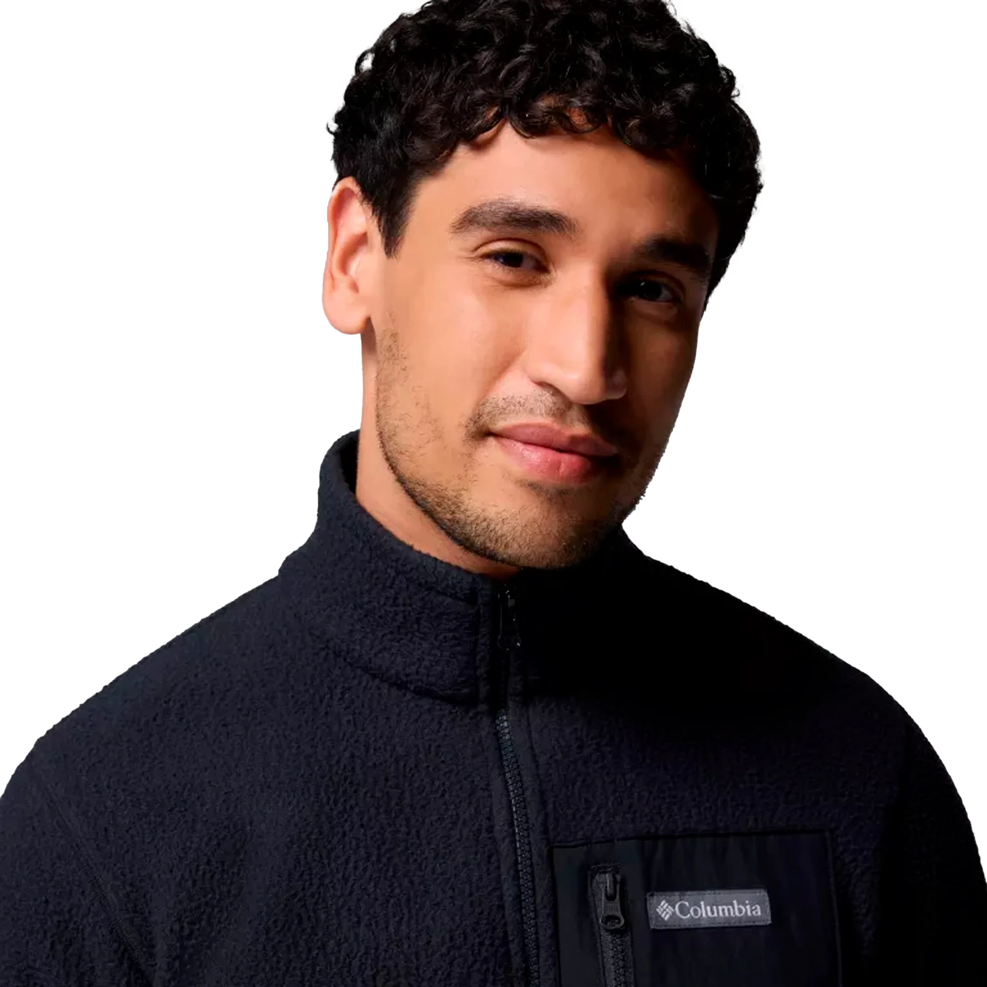Columbia - Jasper Ridge Pebbled Full Zip Herre fleece // Sort - Image 2