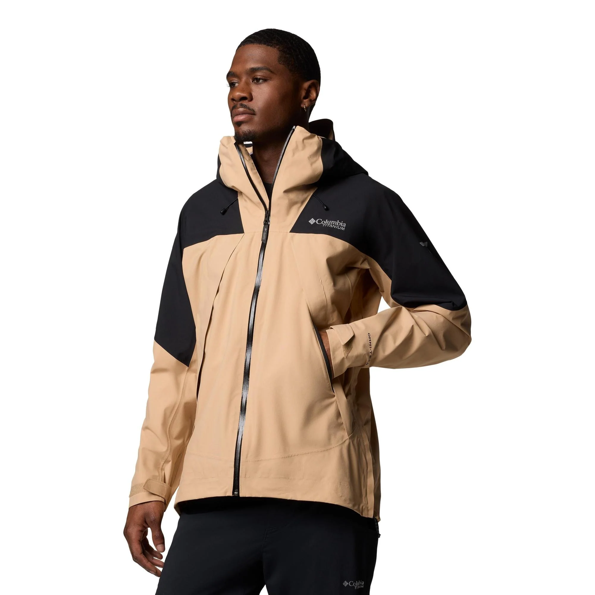 Columbia - Northwest Explorer 3L Herre Skaljakke // Canoe/Black