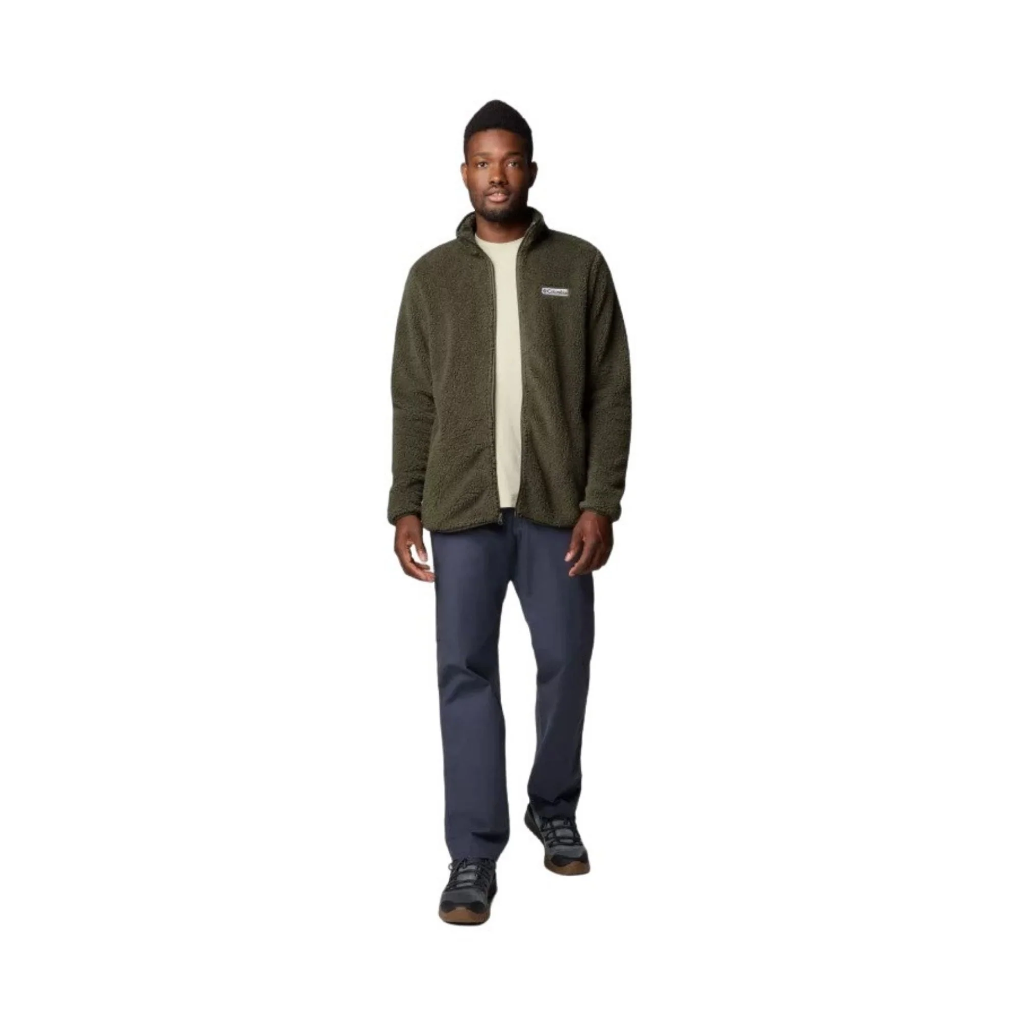 Columbia - Rugged Ridge III Sherpa Full Zip // Olivengrøn - Image 3