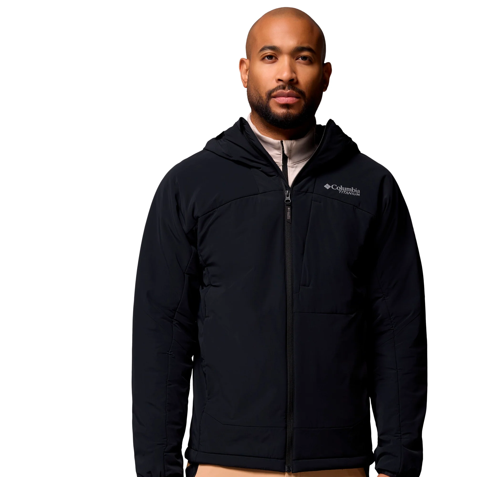 Columbia - Silver Leaf Lite Hooded Herrejakke // Sort - Image 5