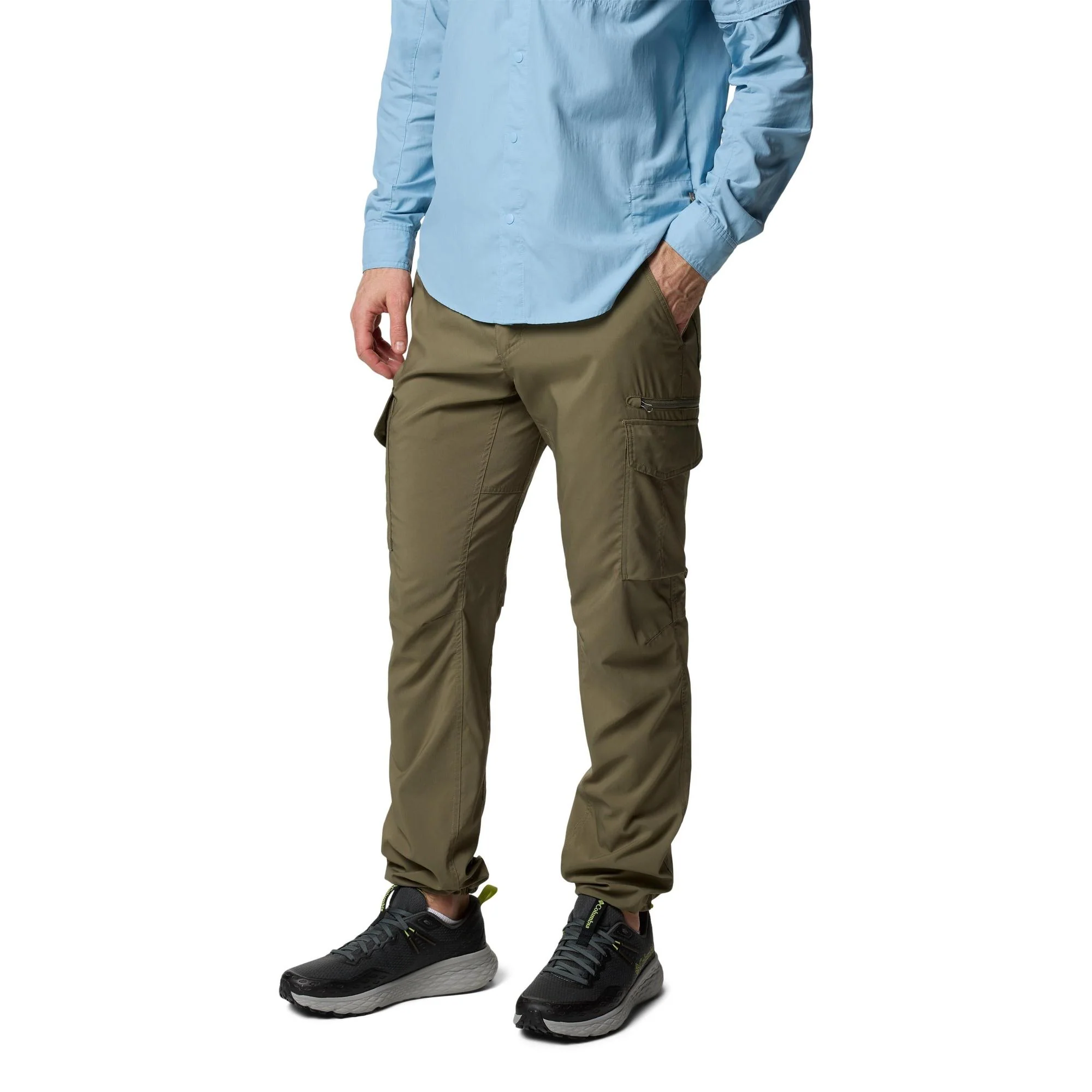 Columbia - Skien Valley Cargo Hiking Bukser // Stone Green