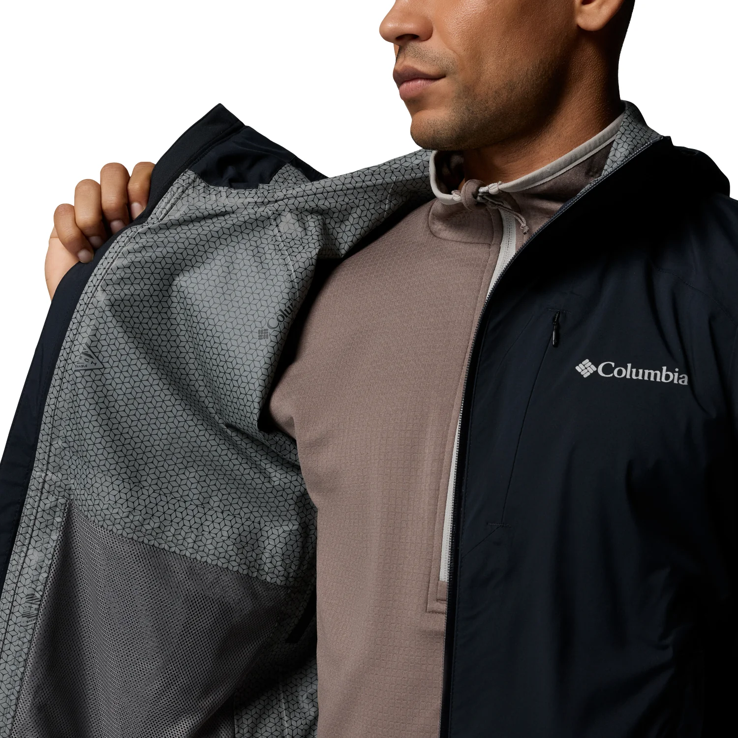 Columbia - Trailborne 2.5L Skaljakke // Black - Image 5