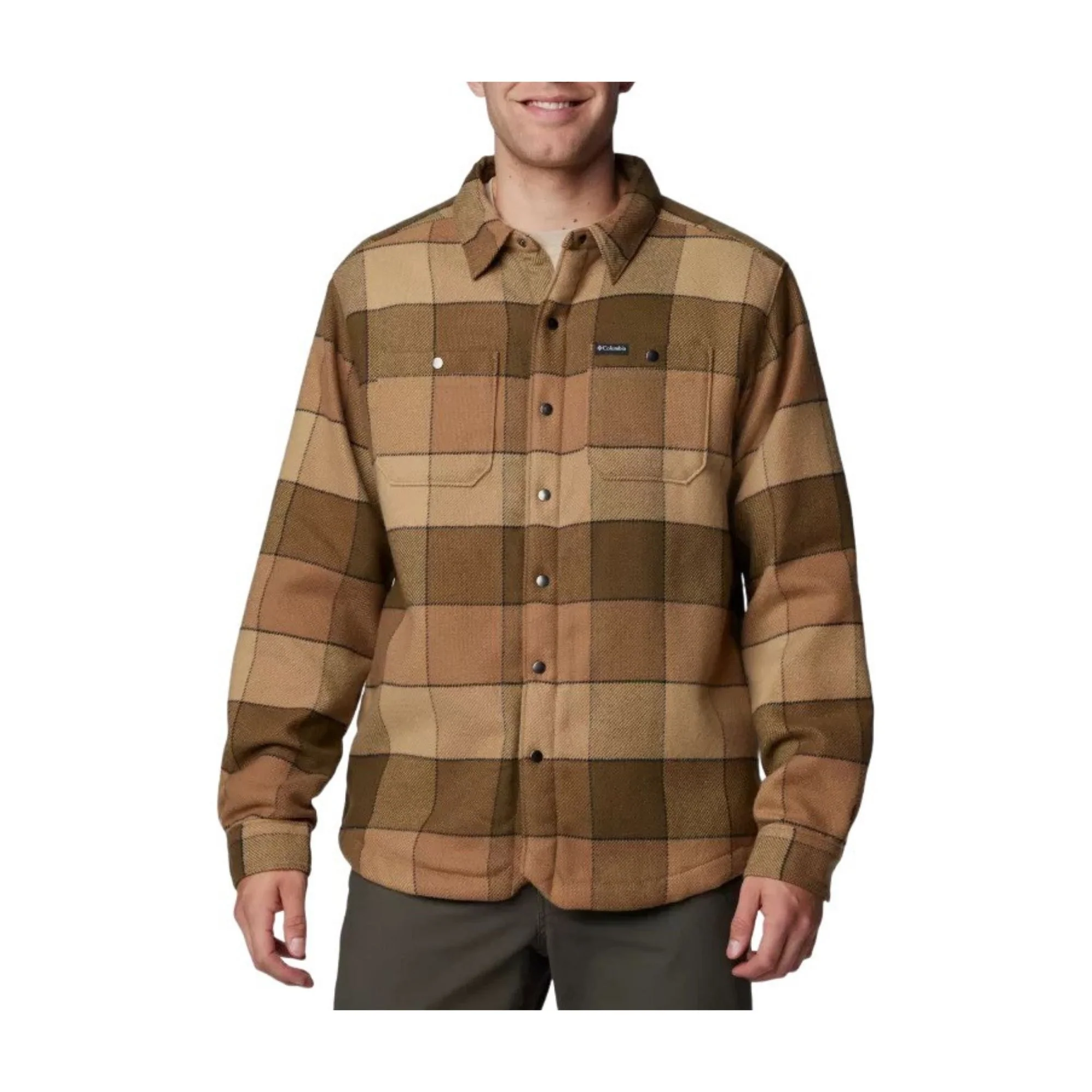 Columbia - Windward II Skjortejakke Herre // Delta Multi Windowpane Check