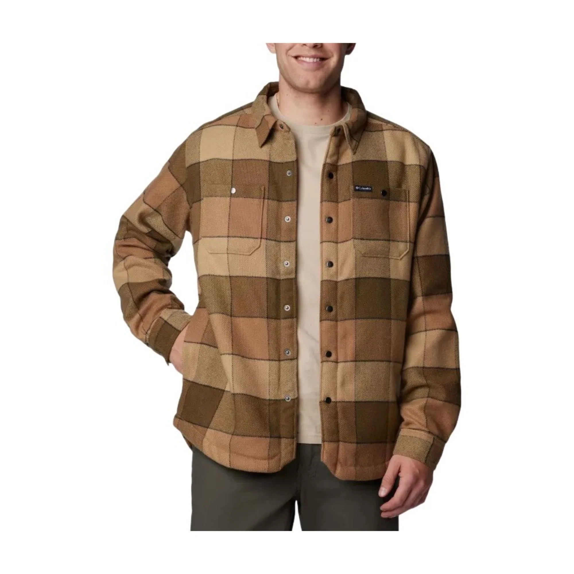 Columbia - Windward II Skjortejakke Herre // Delta Multi Windowpane Check - Image 3