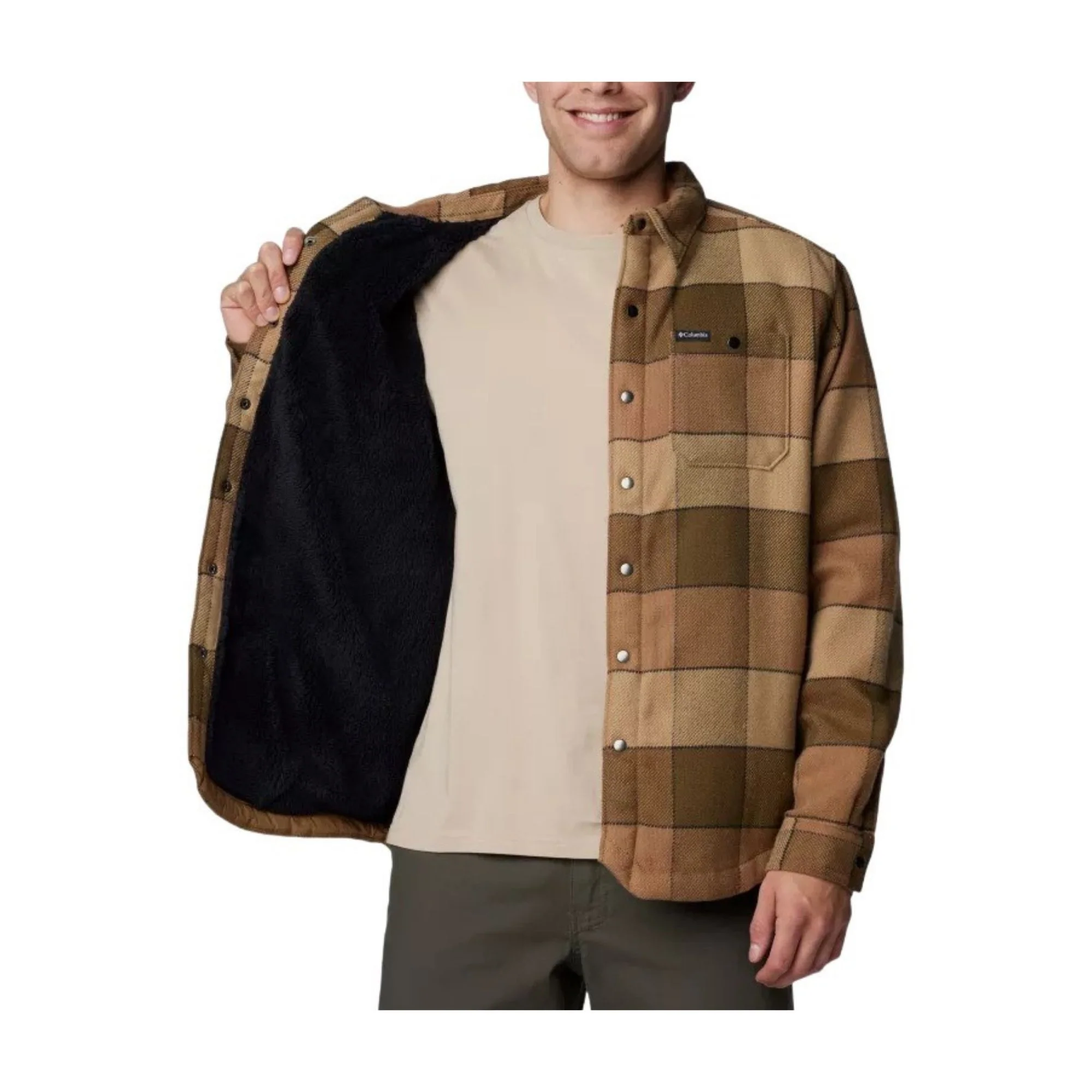 Columbia - Windward II Skjortejakke Herre // Delta Multi Windowpane Check - Image 5