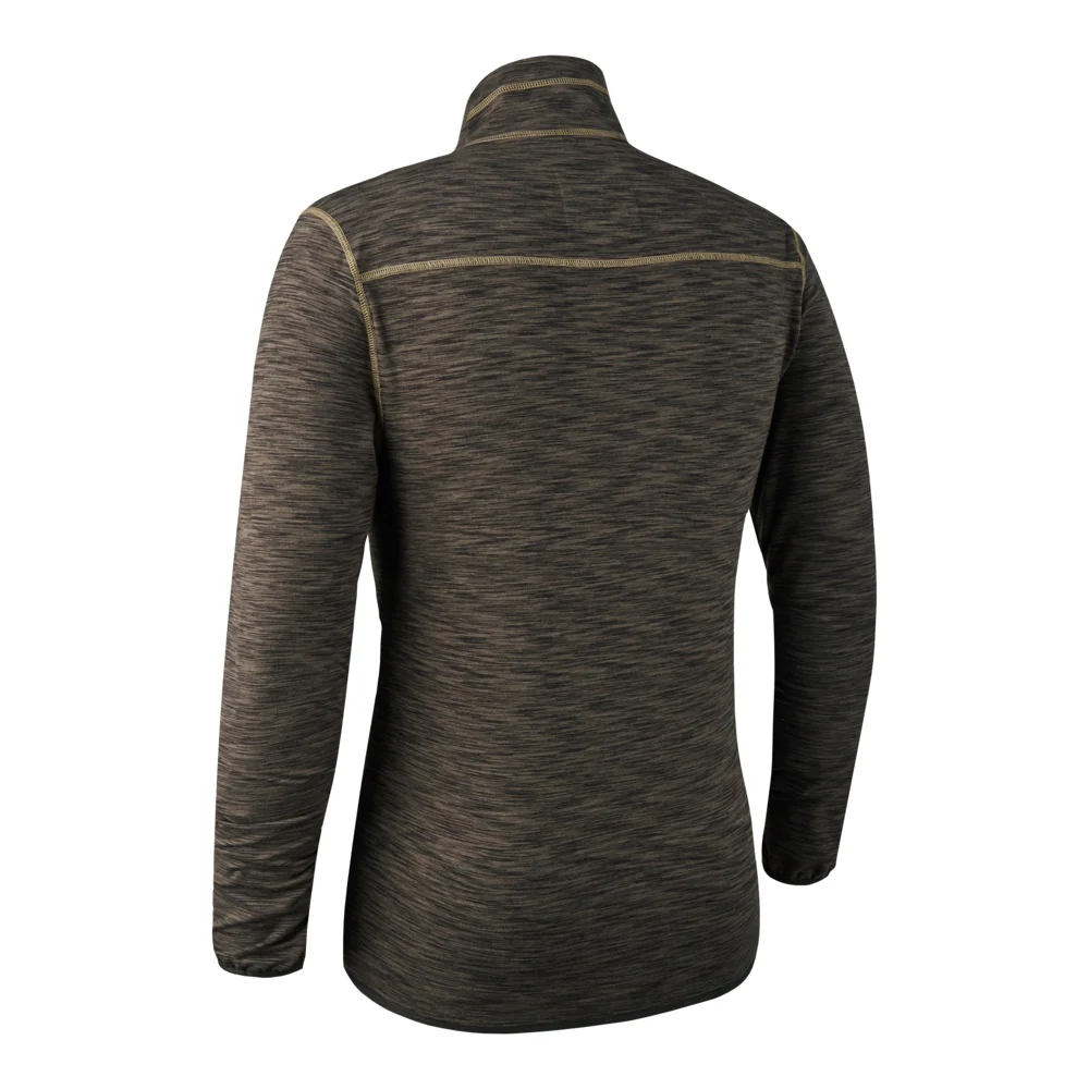 Deerhunter - Norden Insulated Fleece Brown Melange - Image 2