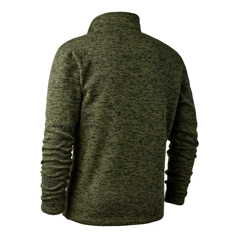 Deerhunter - Sarek Strikjakke Olive Night Melange - Image 2