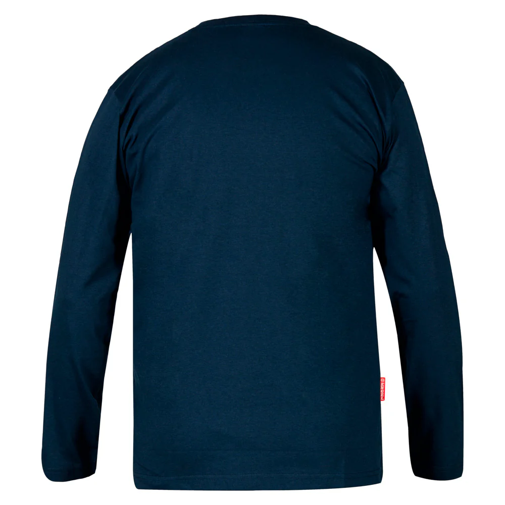 Engel Workwear - Extend Langærmet T-shirt // Blå - Image 4