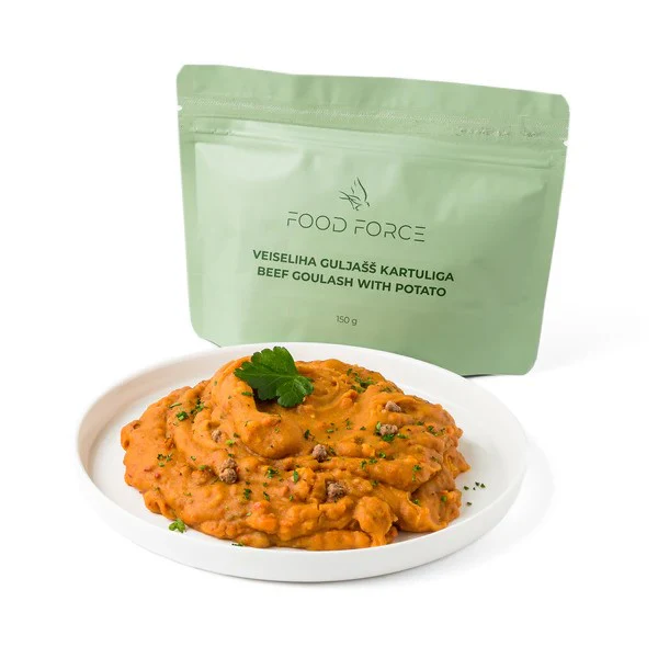 Food Force - Gullasch Med Oksekød og Kartoffel 150 g (611 kcal)