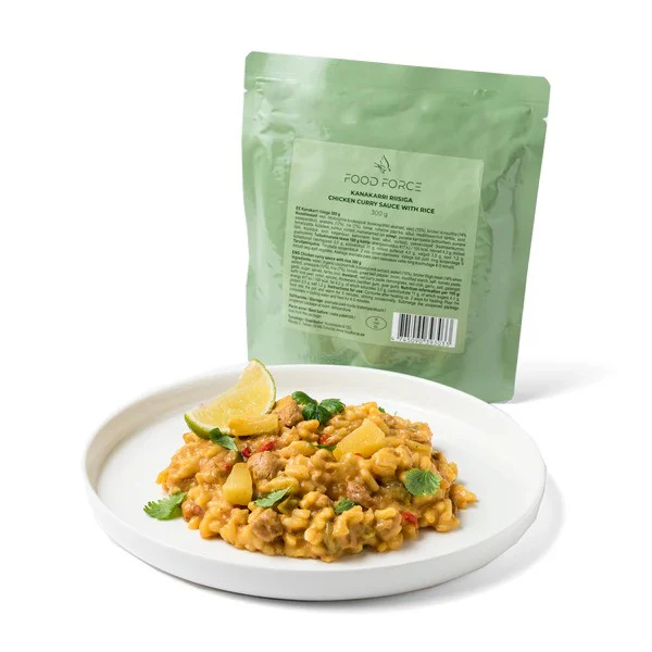 Food Force - Kylling i Karry 300 g (300 kcal)
