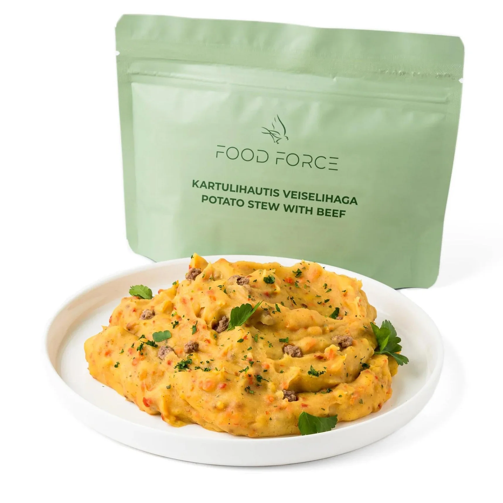 Food Force - Kartoffelgryderet Med Oksekød 150 g (608 kcal)