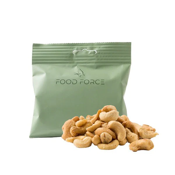 Food Force - Ristede og Saltede Cashewnødder 50 g (297 kcal)