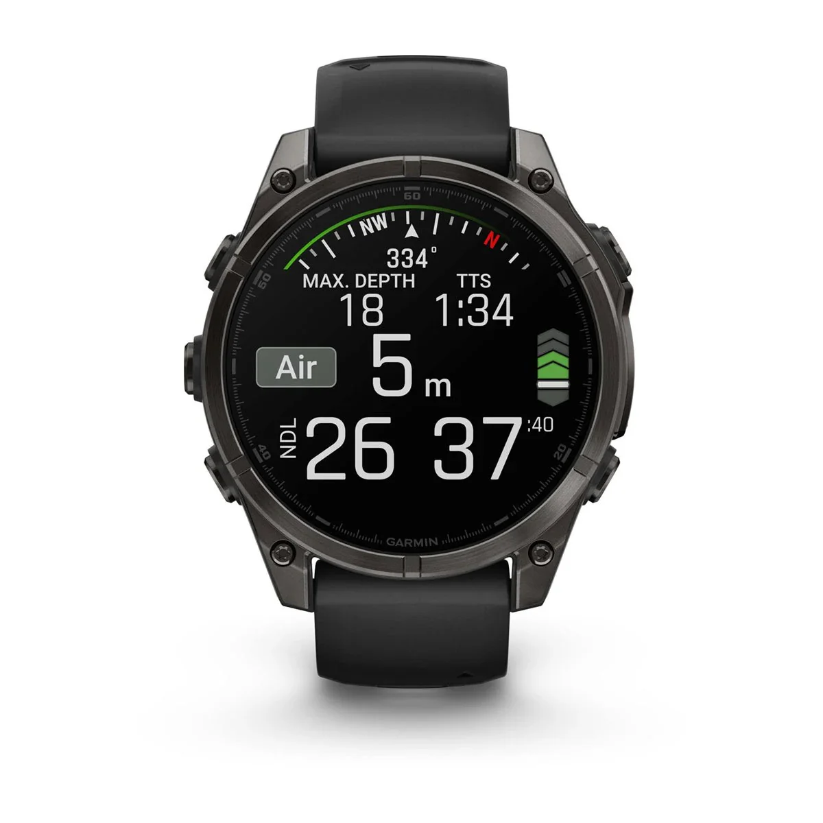 Garmin - Fenix 8 Amoled Smartwatch 47 mm Pebble Grey GPS Ur - Image 2