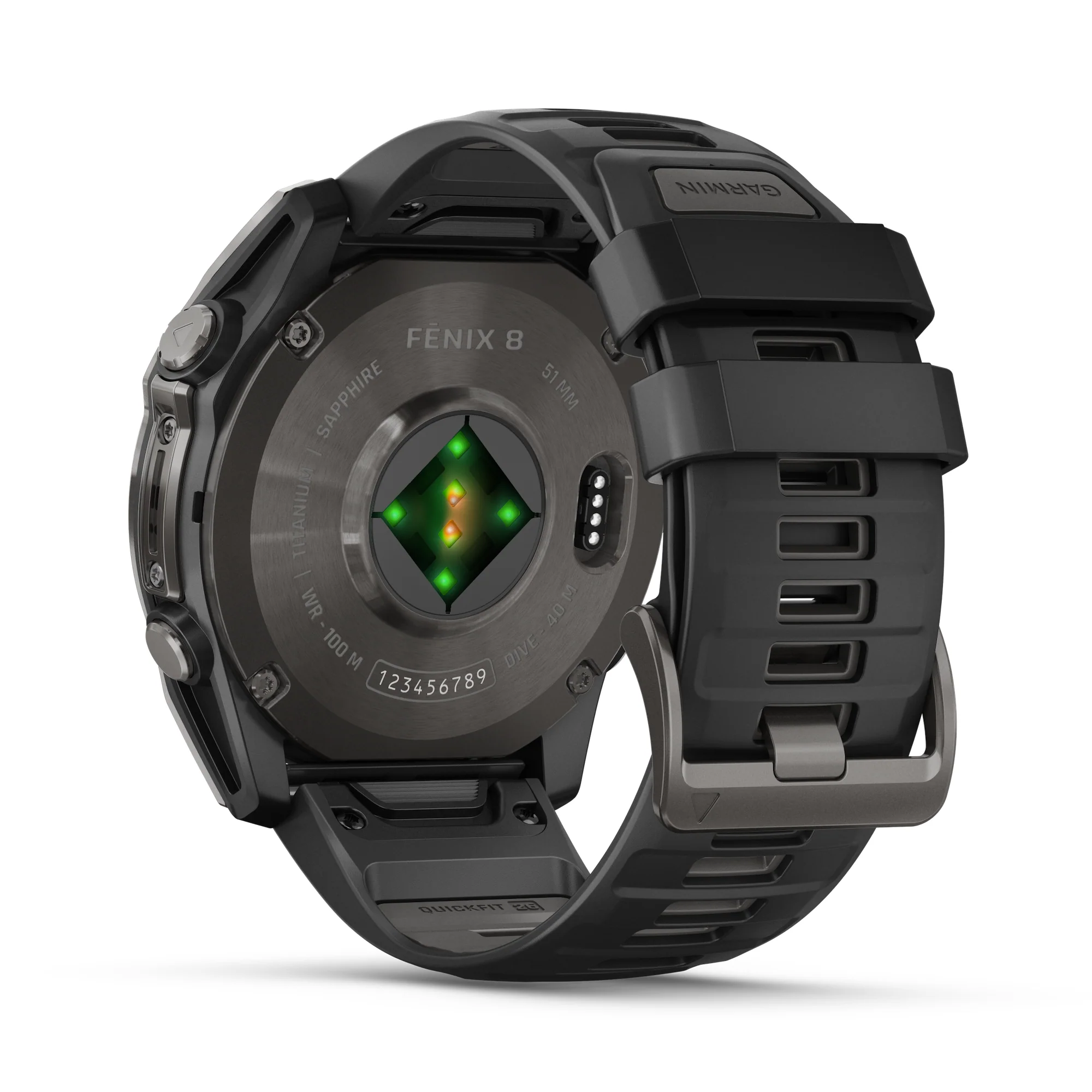 Garmin - Fenix 8 Amoled Smartwatch 51 mm Pebble Grey GPS Ur - Image 8