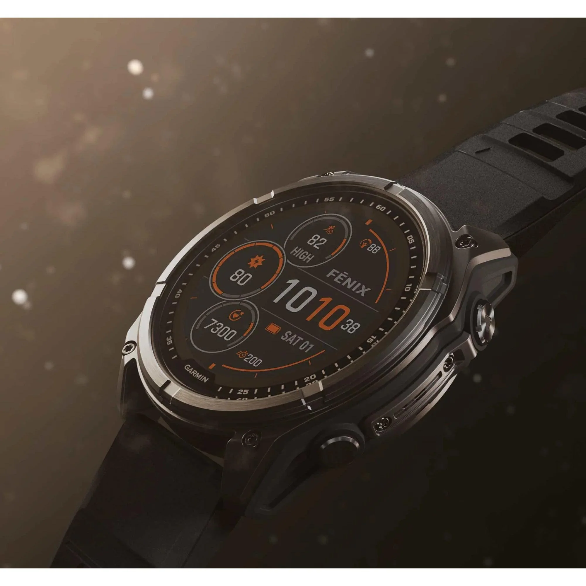 Garmin - Fenix 8 Sapphire Solar 47 mm Pebble Grey GPS Ur - Image 7