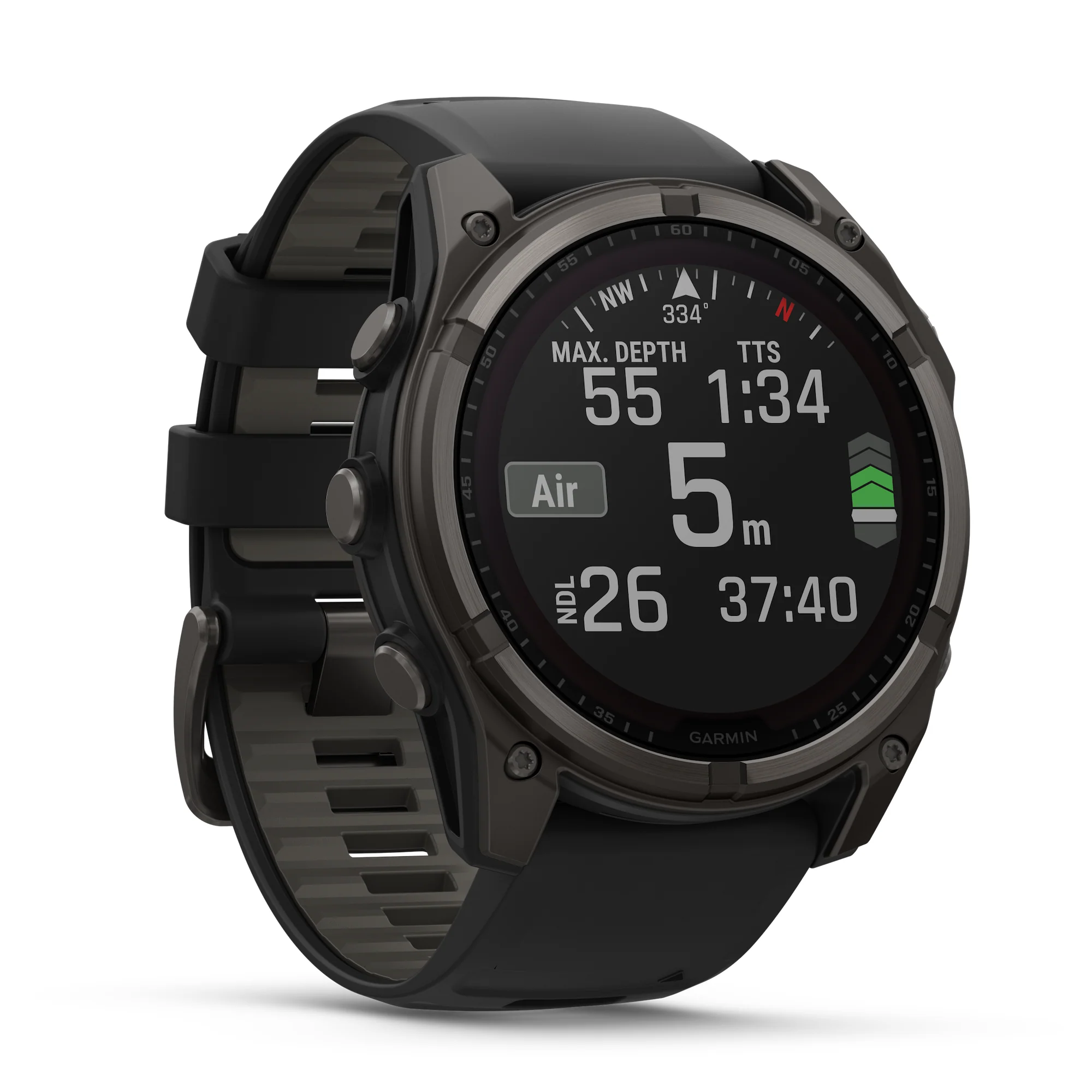 Garmin - Fenix 8 Sapphire Solar 51 mm Pebble Grey GPS Ur - Image 5