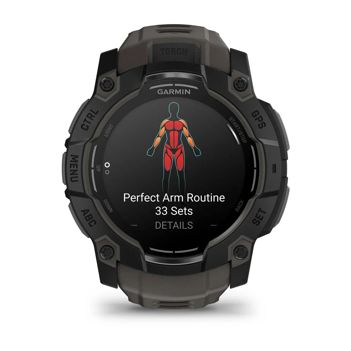 Garmin - Instinct 3 Amoled 50 mm Smartwatch // Sort/Charcoal - Image 4
