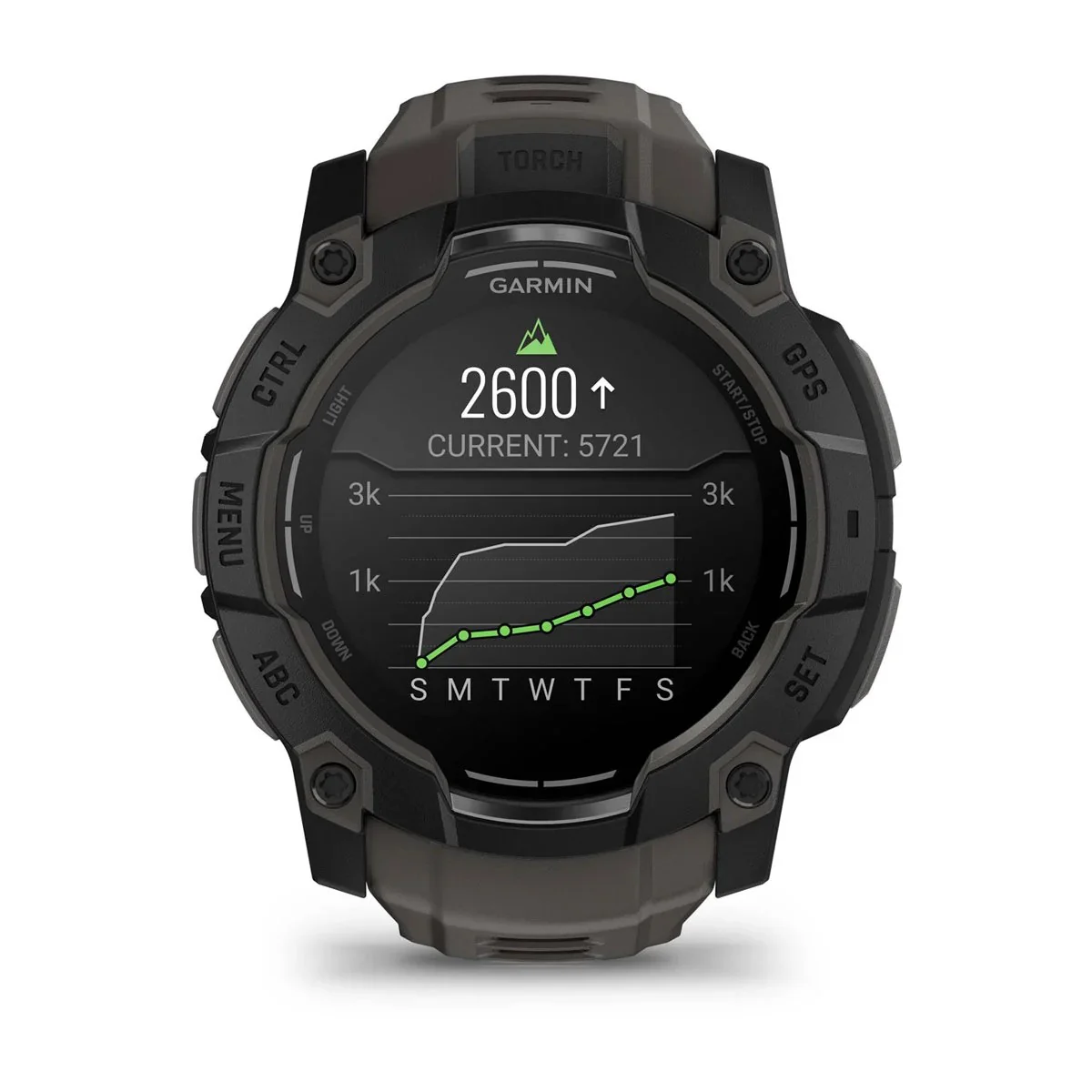Garmin - Instinct 3 Amoled 50 mm Smartwatch // Sort/Charcoal - Image 9