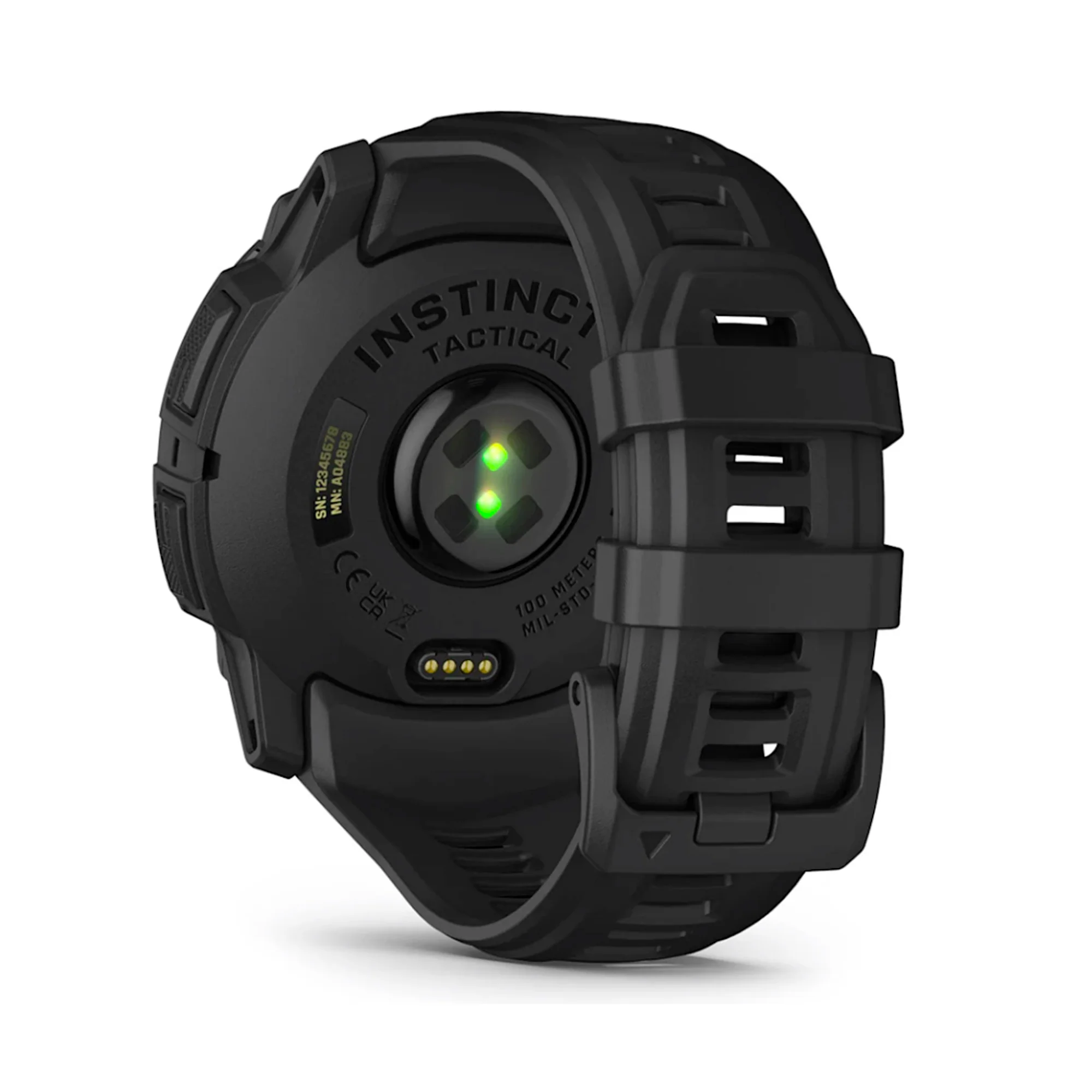 Garmin - Instinct 3 AMOLED 50 mm TACTICAL Smartwatch // Sort - Image 2