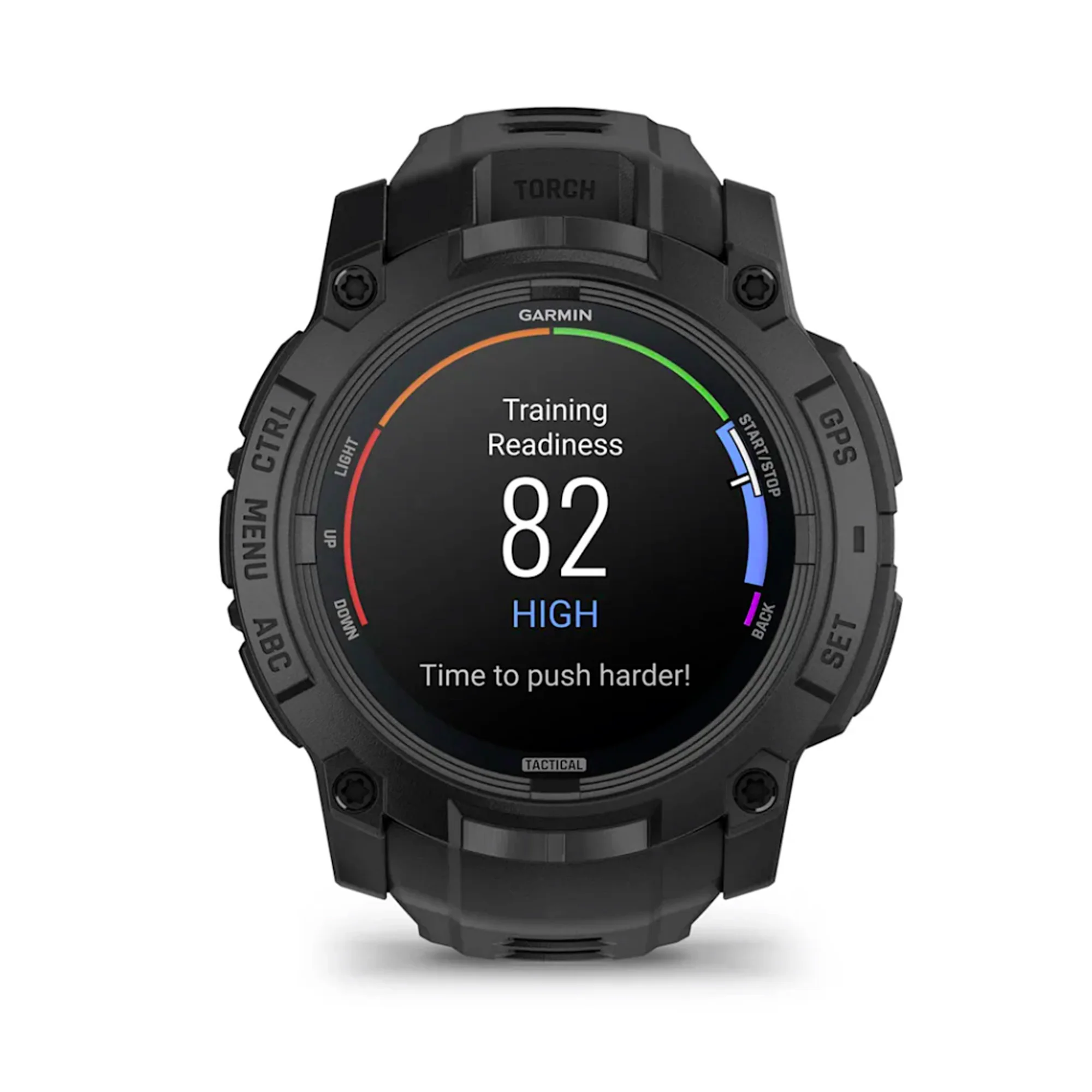 Garmin - Instinct 3 AMOLED 50 mm TACTICAL Smartwatch // Sort - Image 4