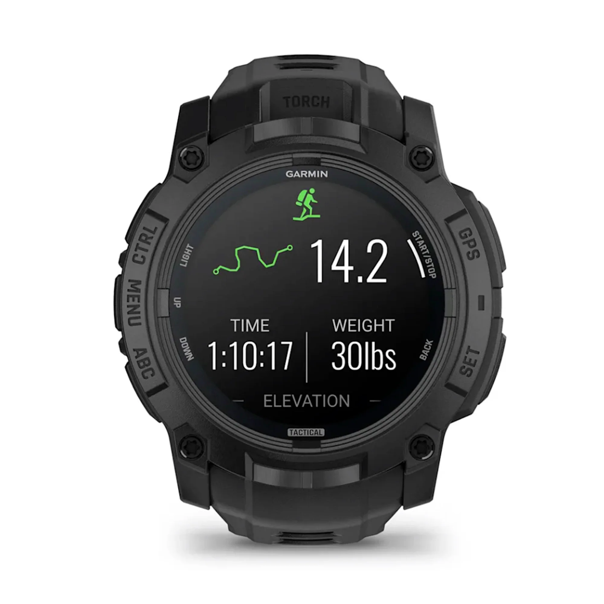 Garmin - Instinct 3 AMOLED 50 mm TACTICAL Smartwatch // Sort - Image 8