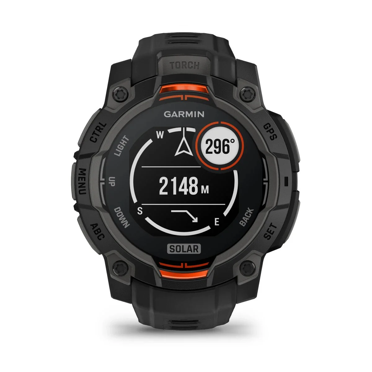 Garmin - Instinct 3 Solar 45 mm Smartwatch // Sort - Image 10