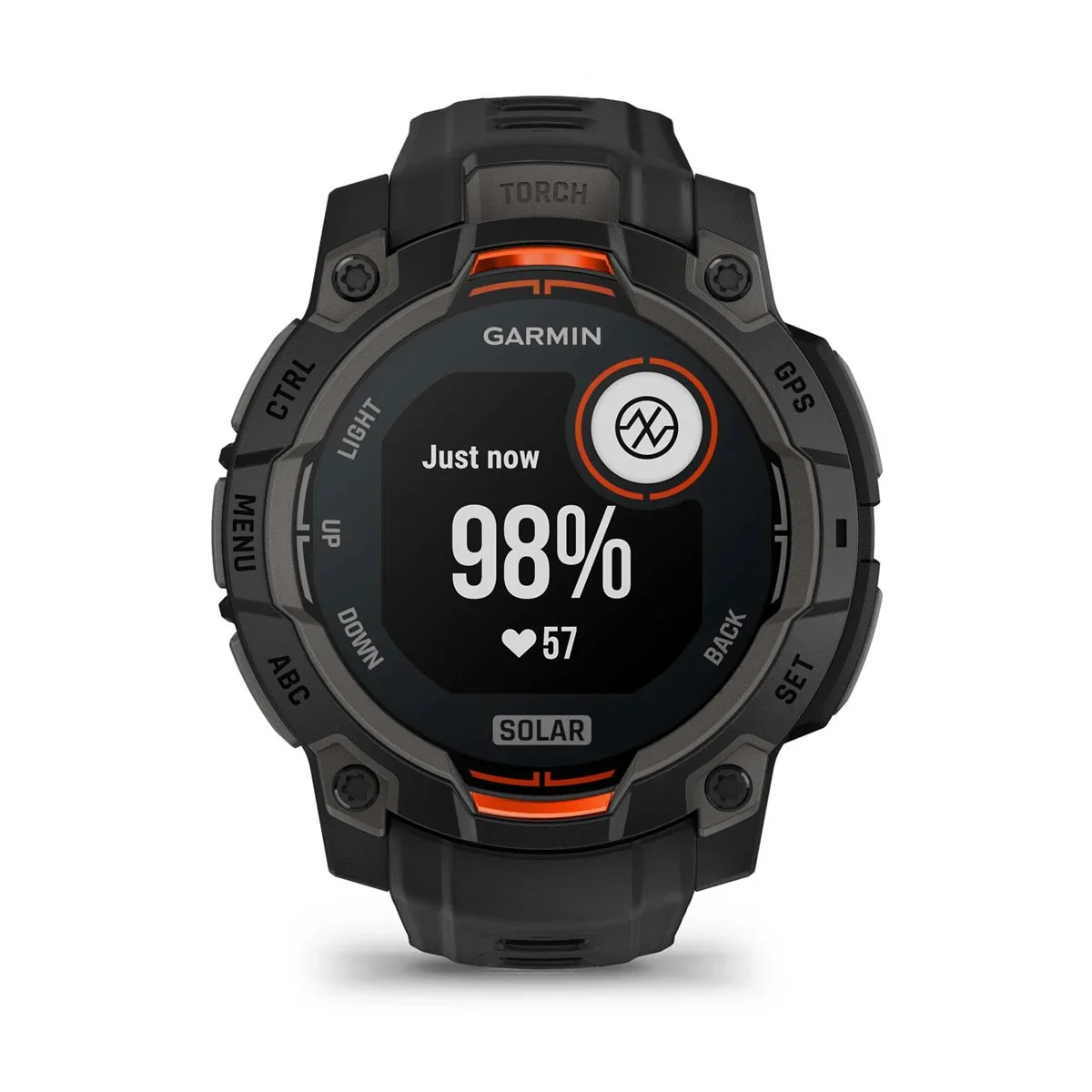 Garmin - Instinct 3 Solar 45 mm Smartwatch // Sort - Image 9