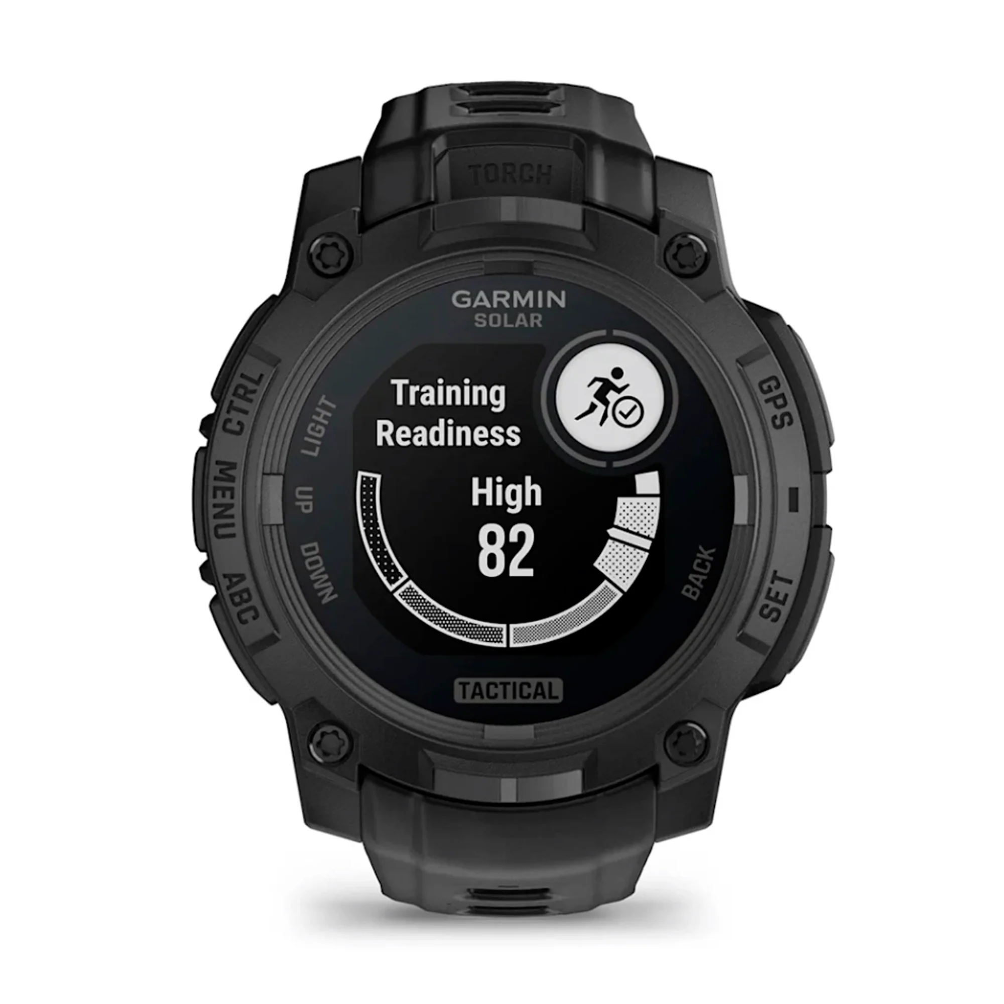 Garmin - Instinct 3 Solar 45 mm TACTICAL Smartwatch // Sort - Image 4