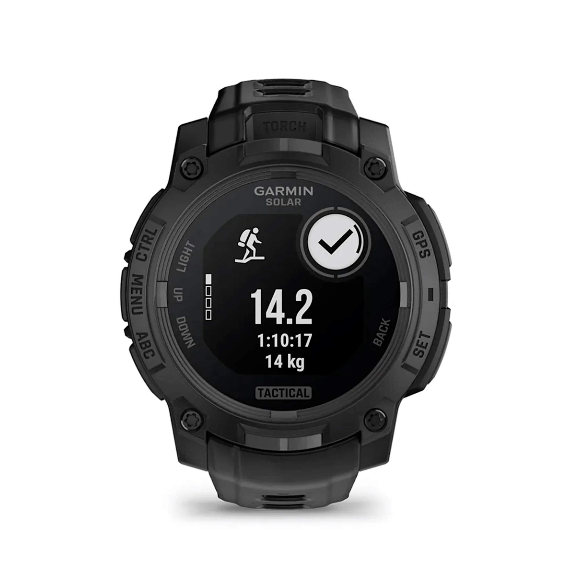 Garmin - Instinct 3 Solar 45 mm TACTICAL Smartwatch // Sort - Image 9