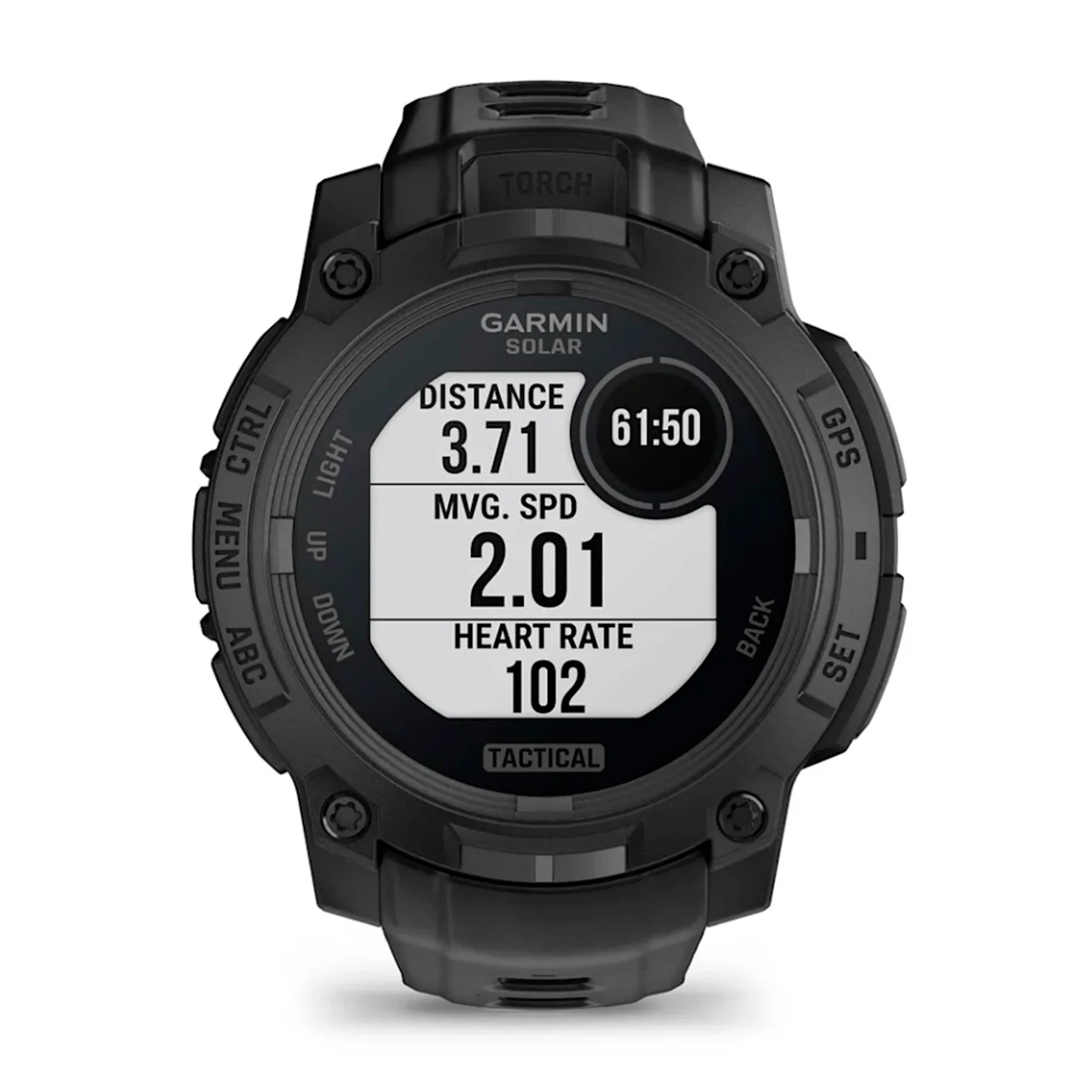 Garmin - Instinct 3 Solar 50 mm TACTICAL Smartwatch // Sort - Image 6