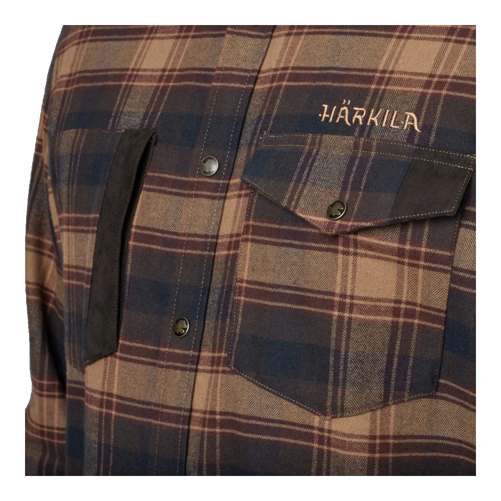 Härkila - Aivak Herre Skjorte // Brun - Image 5