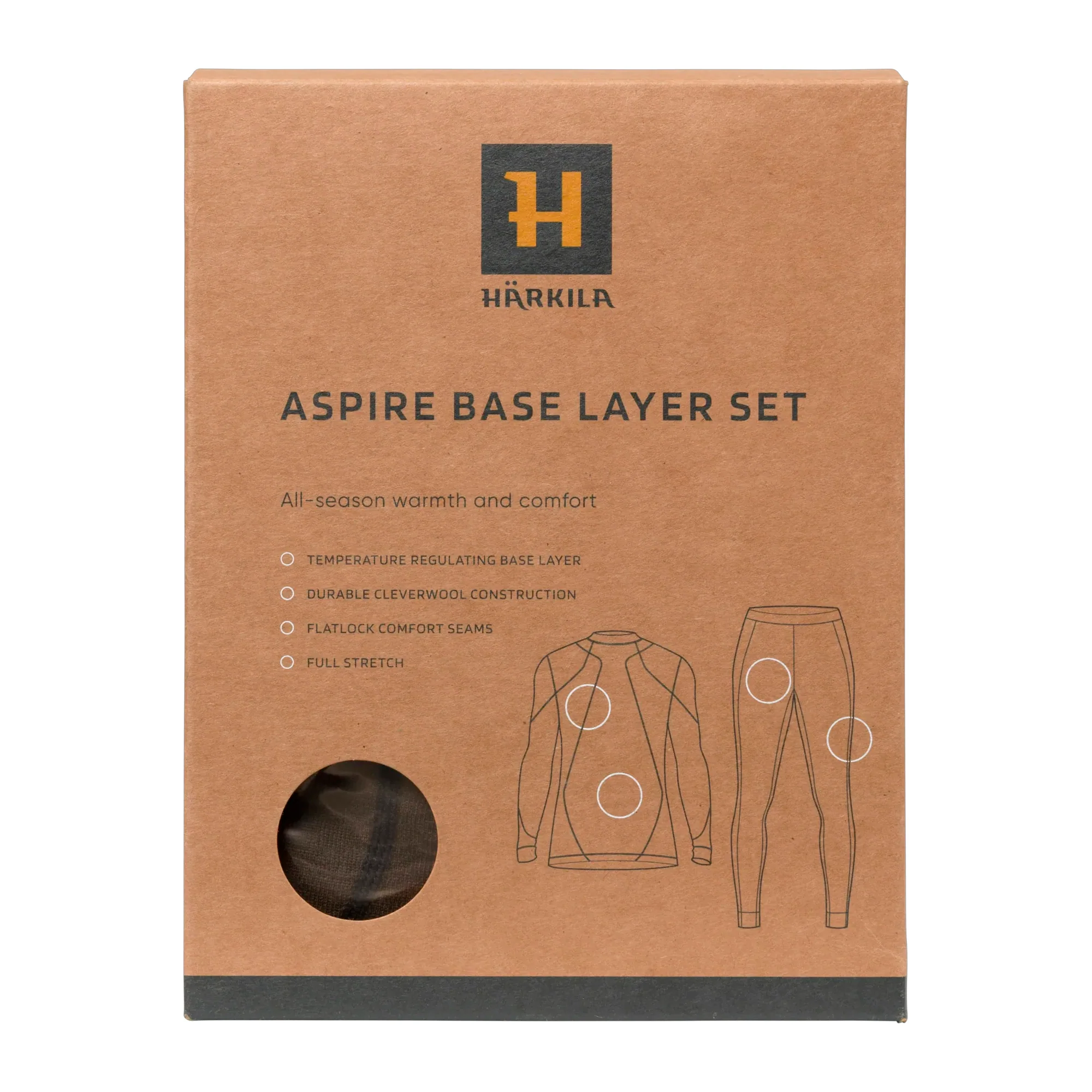 Härkila - Apire Base Layer-sæt // Shadow Brown - Image 5