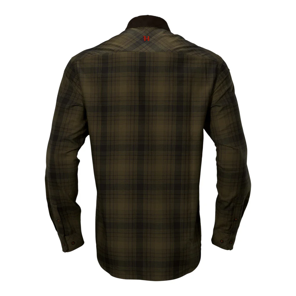 Härkila - Driven Hunt Flannel Jagtskjorte // Mørkegrøn - Image 2