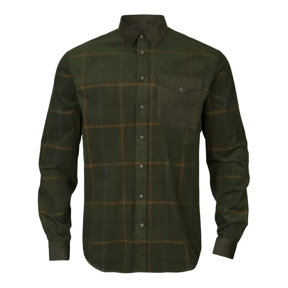 Härkila - Kaldfjord Corduroy Check Skjorte