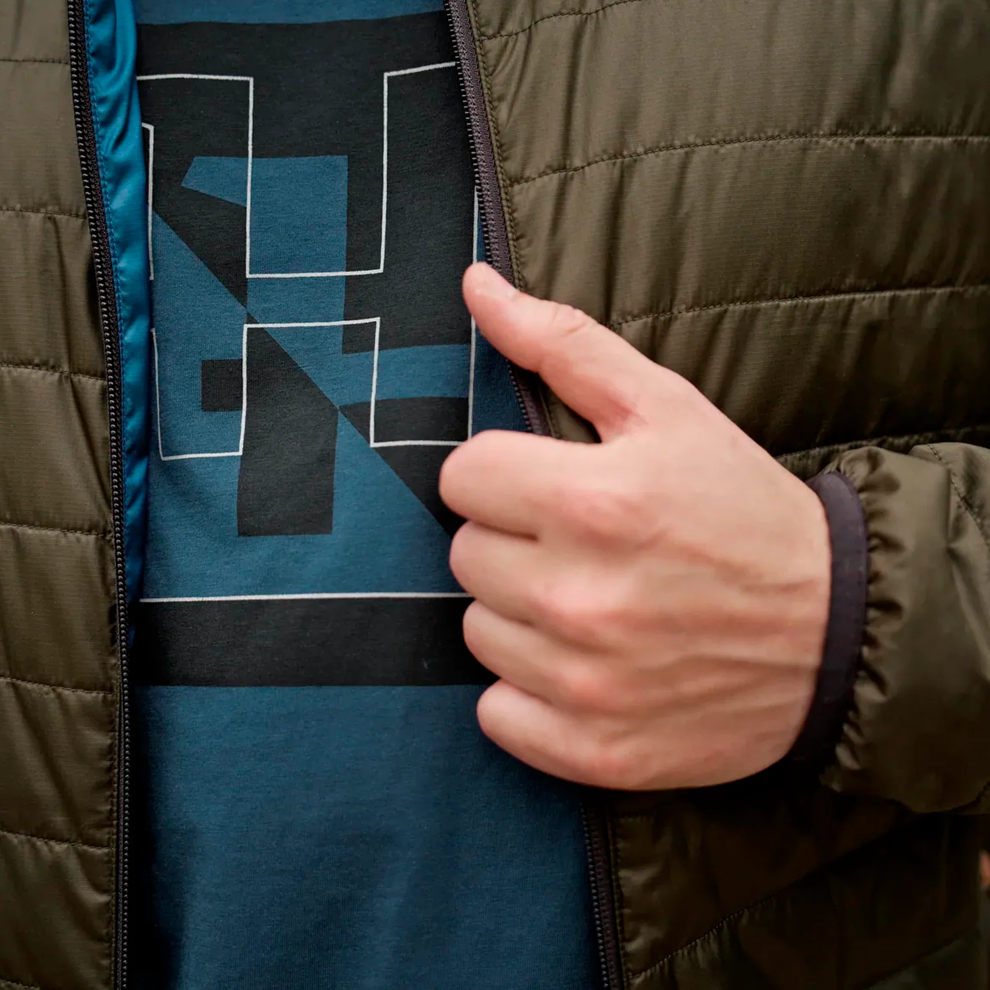 Härkila - Kalix HSP Jakke // Willow Green / Sea Blue - Image 4