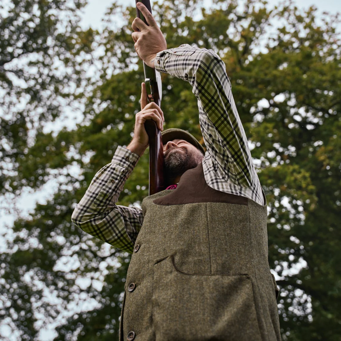 Härkila - Kenmore Skydevest // Forest Green / Herringbone - Image 7
