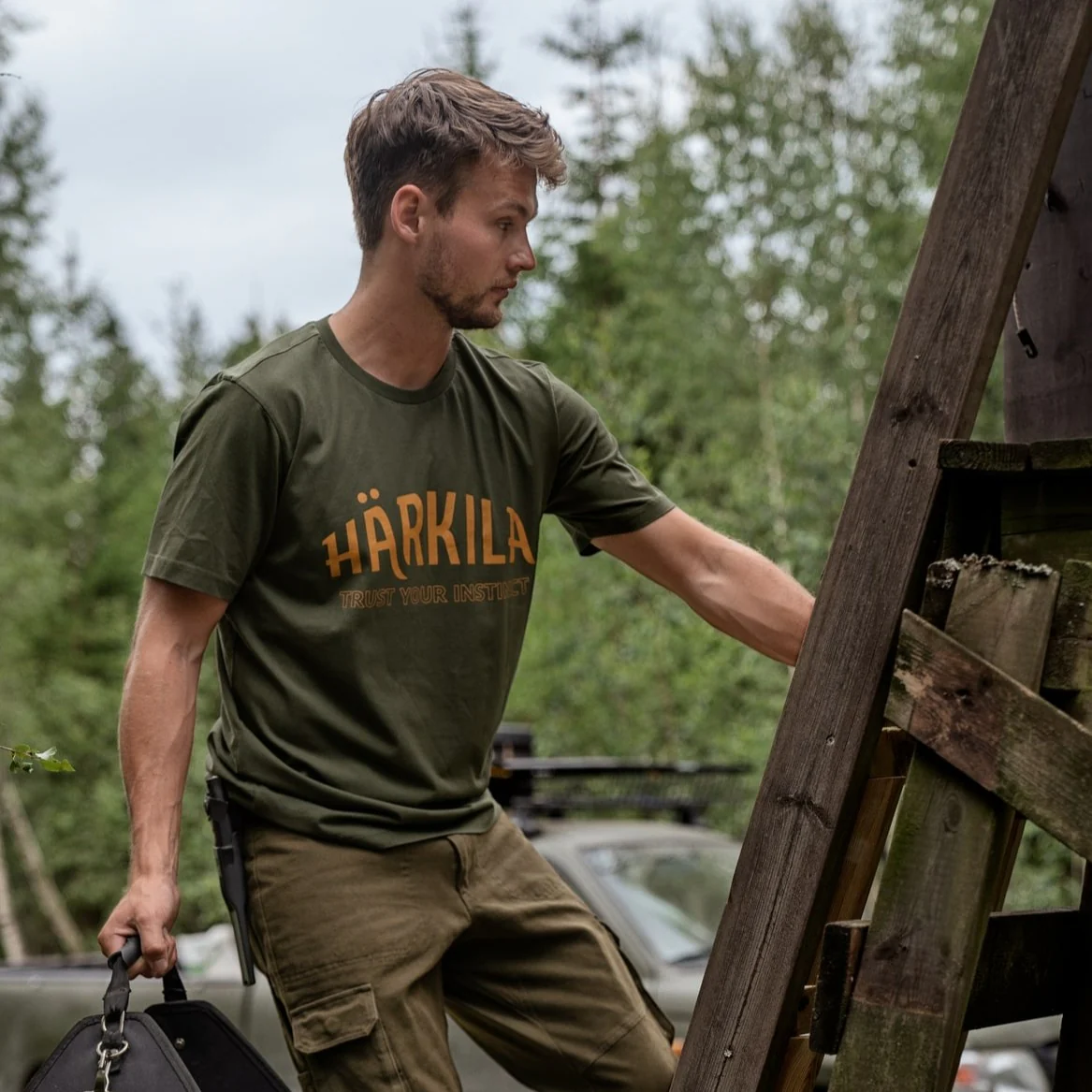 Härkila - Modi S/S T-Shirt // Grøn - Image 6