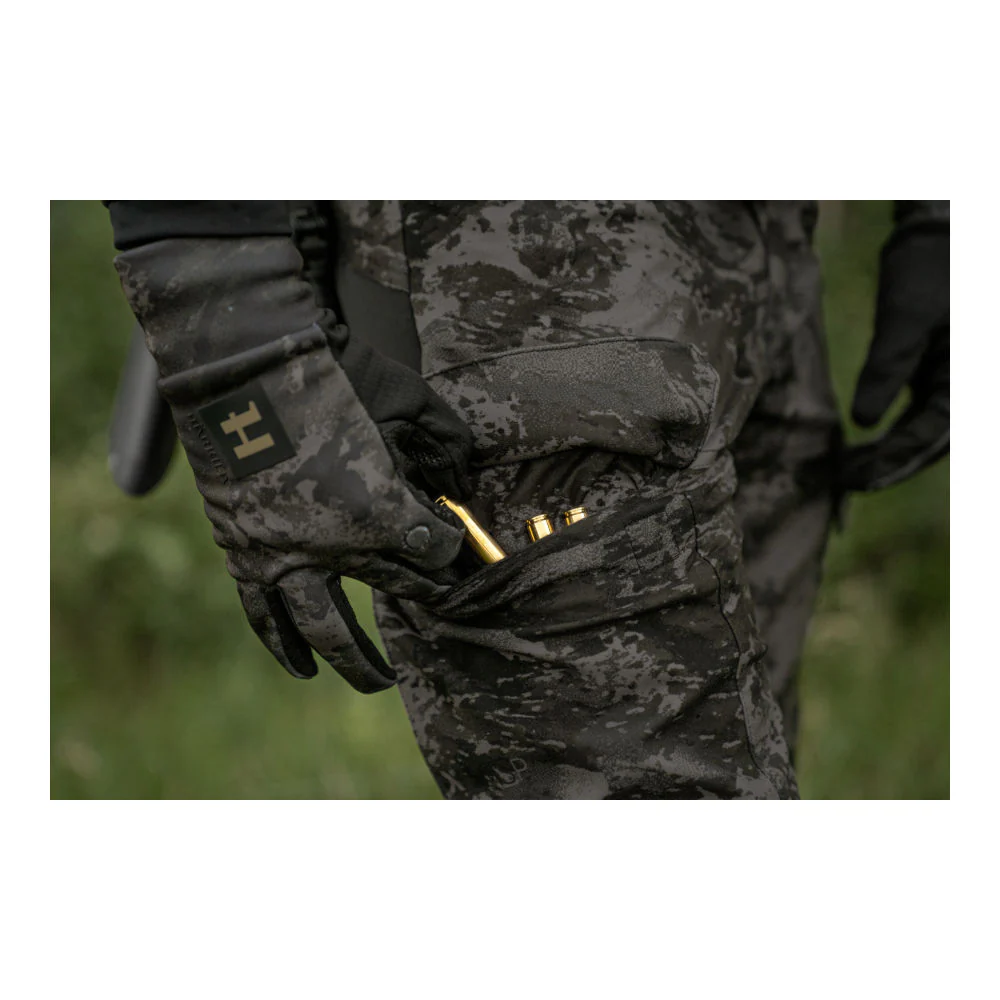 Härkila - Noctyx Camo Fleece Handsker m. Foldback Finger - Image 4