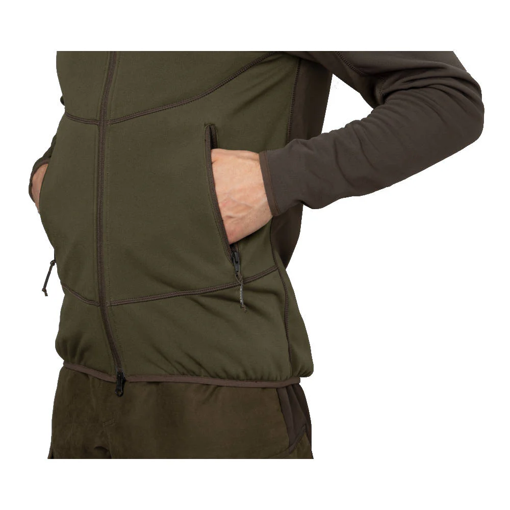 Härkila - Olaf Fleece Jakke // Willow Green - Image 5