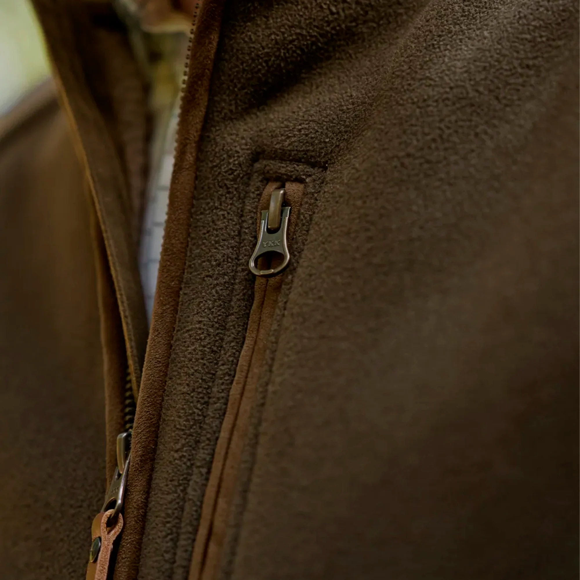 Härkila - Sandhem Sherpa Fleecevest // Willow Green - Image 3