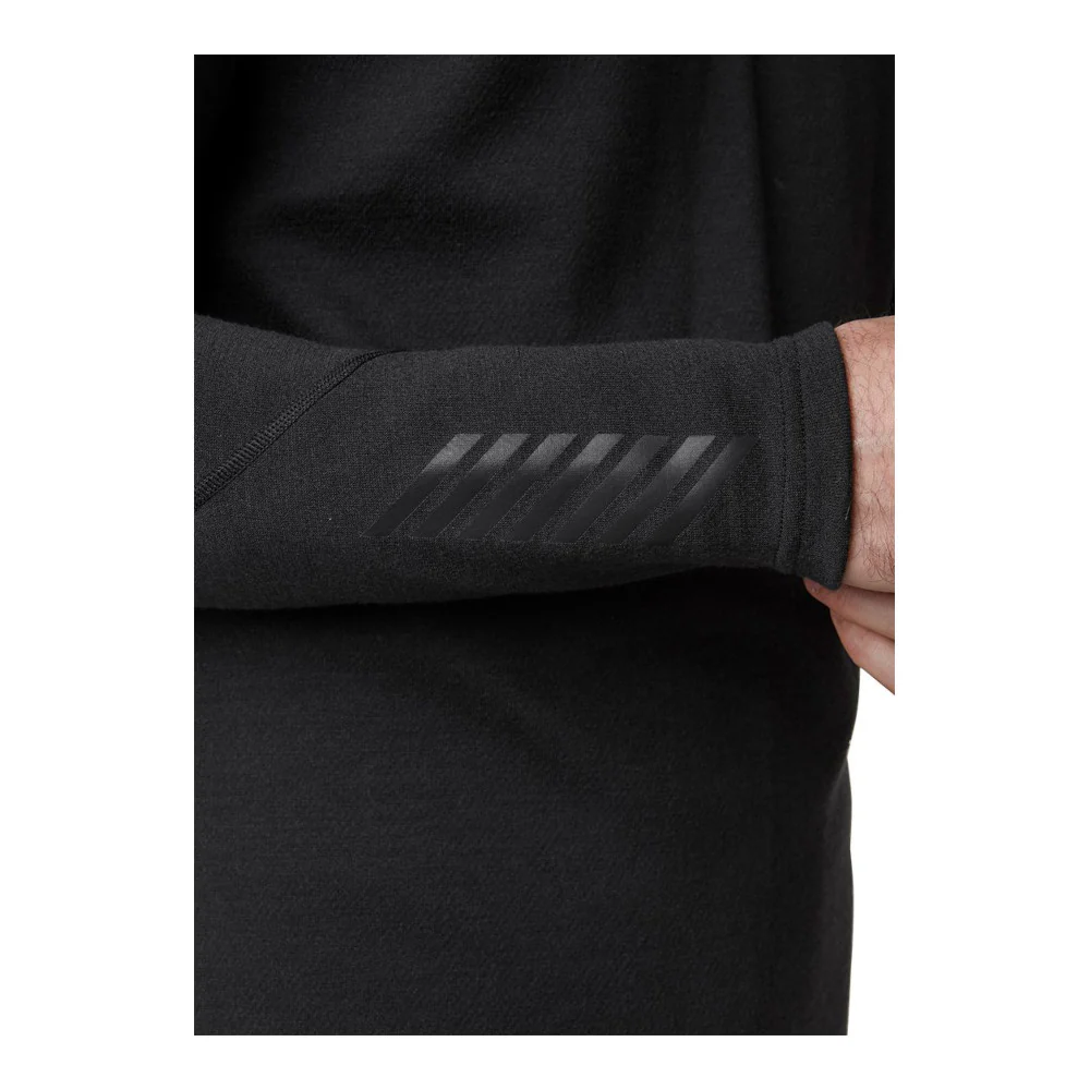 Helly Hansen - Lifa Merino 1/2 Zip Herre Undertrøje // Sort - Image 5
