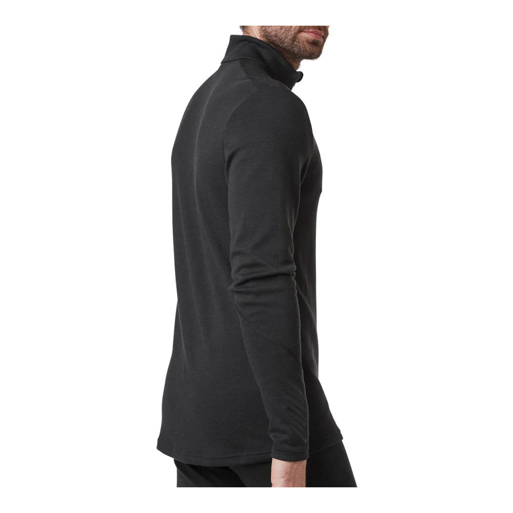 Helly Hansen - Lifa Merino 1/2 Zip Herre Undertrøje // Sort - Image 6