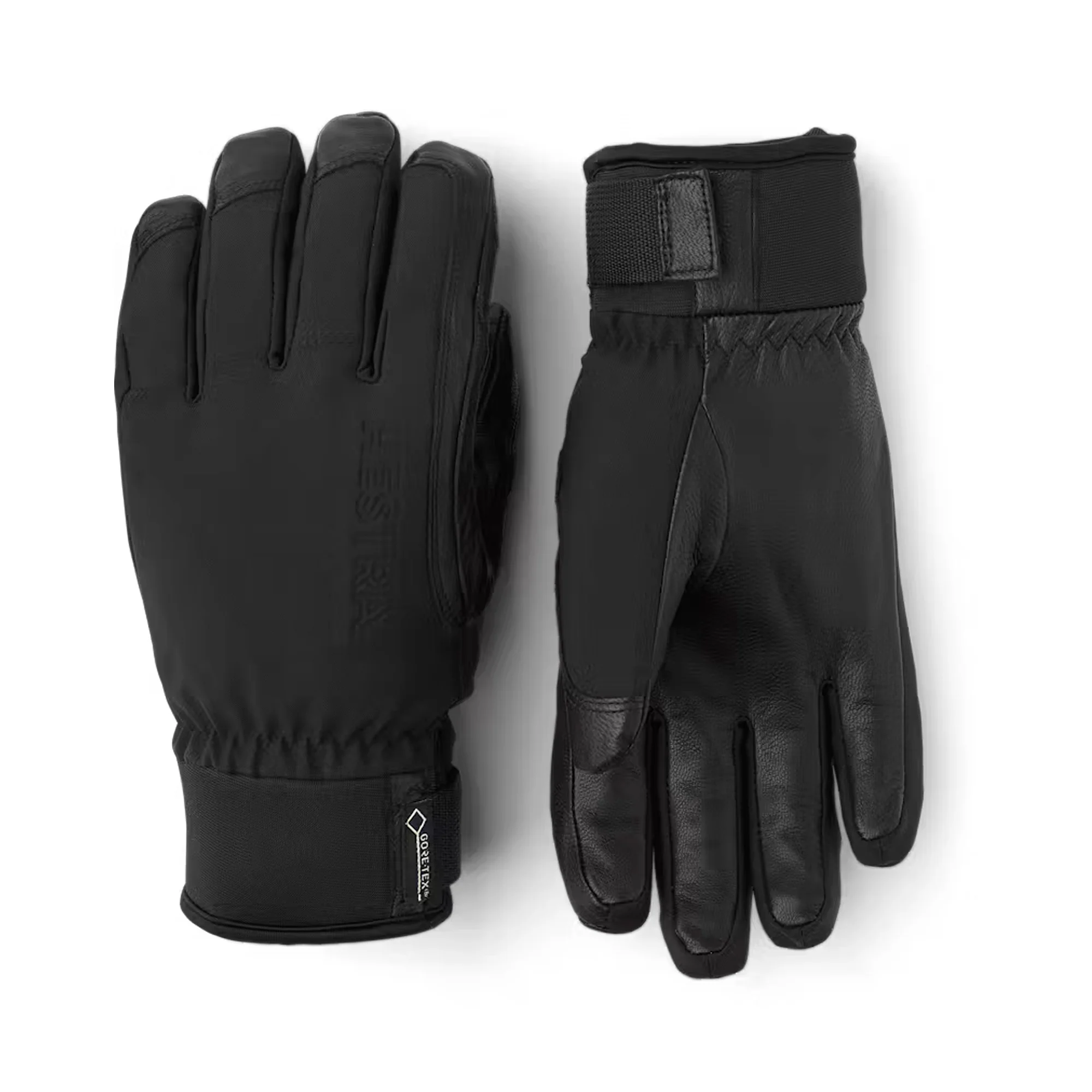 Hestra - Alpine Short Gore-Tex - 5 finger // Sort
