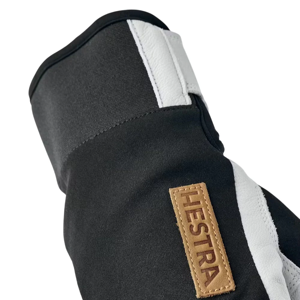 Hestra - Ergo Grip Active Wool Terry 5-Finger Handske // Black/Offwhite - Image 5