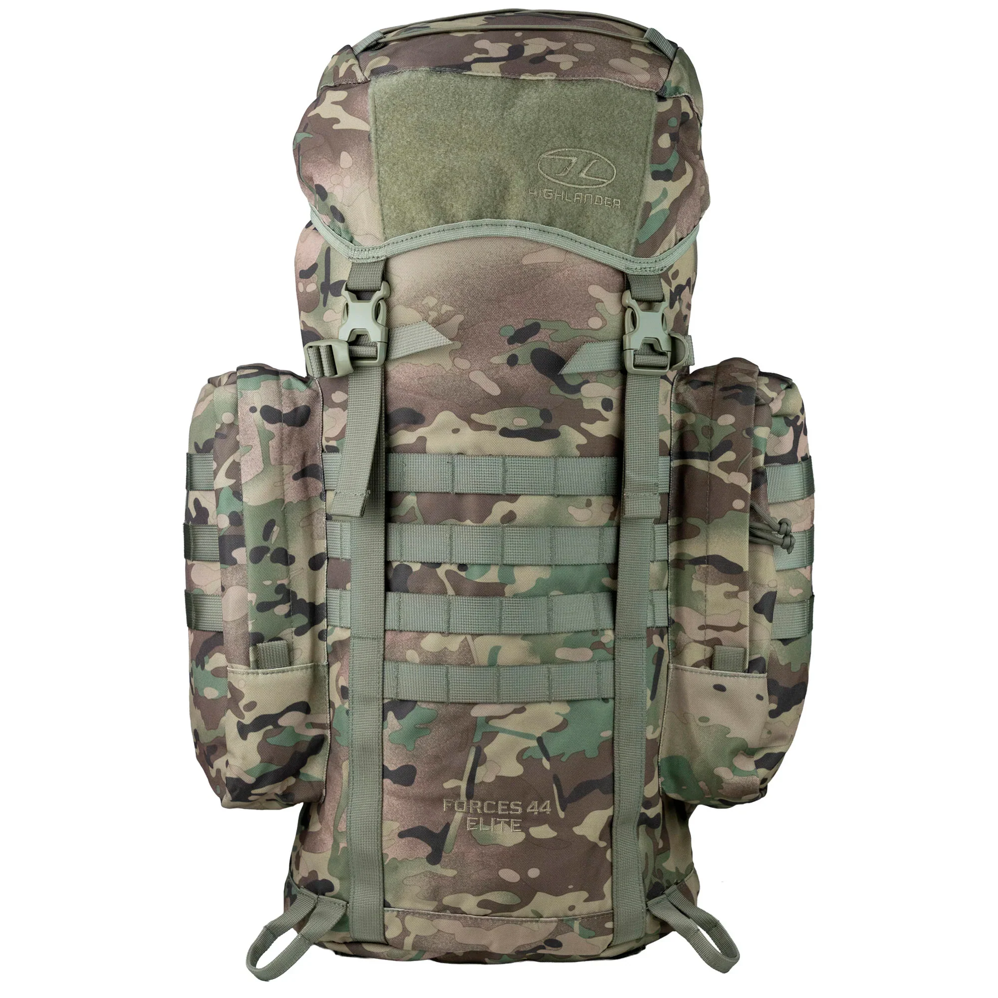 Highlander - Forces Elite Patruljerygsæk 44L // HMTC/Camo