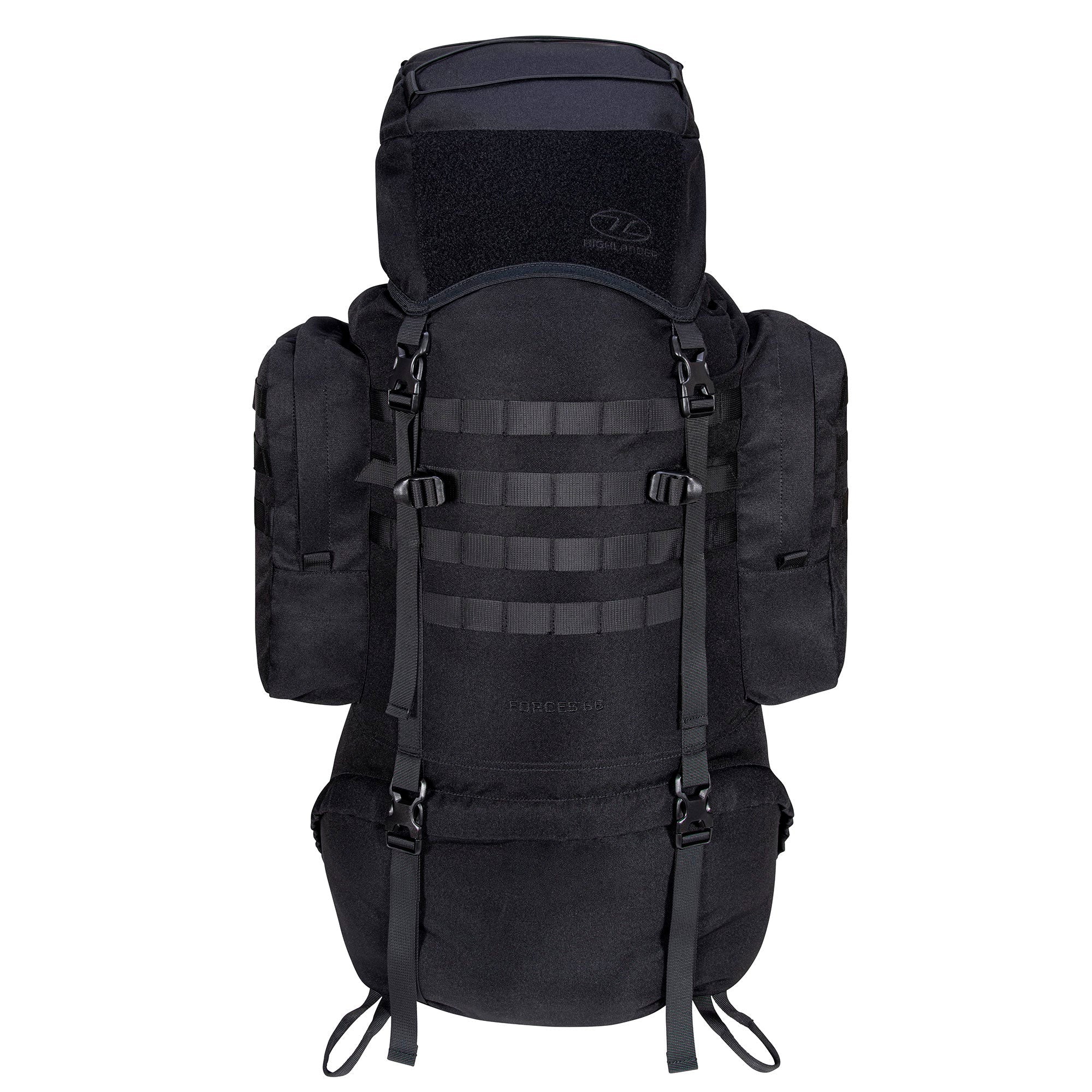 Highlander - Forces Elite Patruljerygsæk 66L // Sort